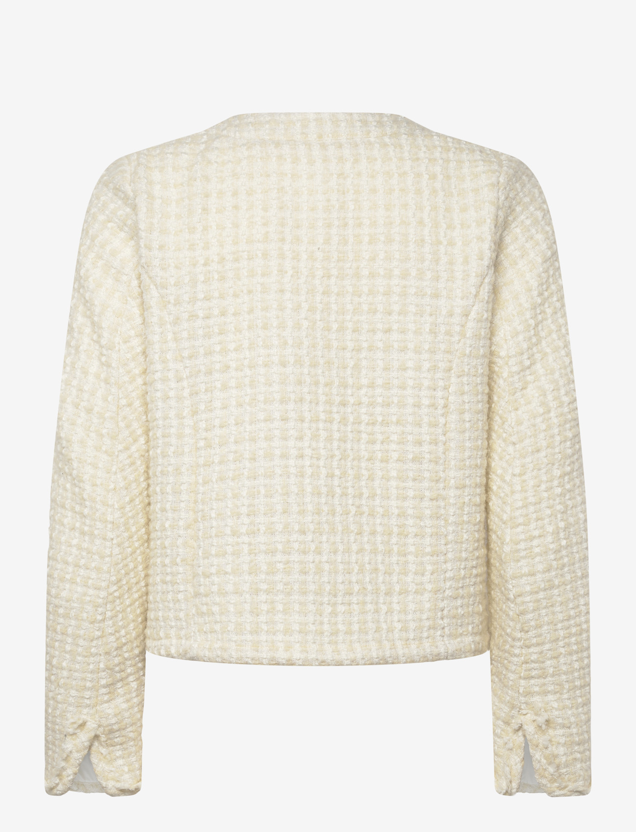 Pieszak - PD-Aya Boucle Jacket - overtøj - white pearl - 1