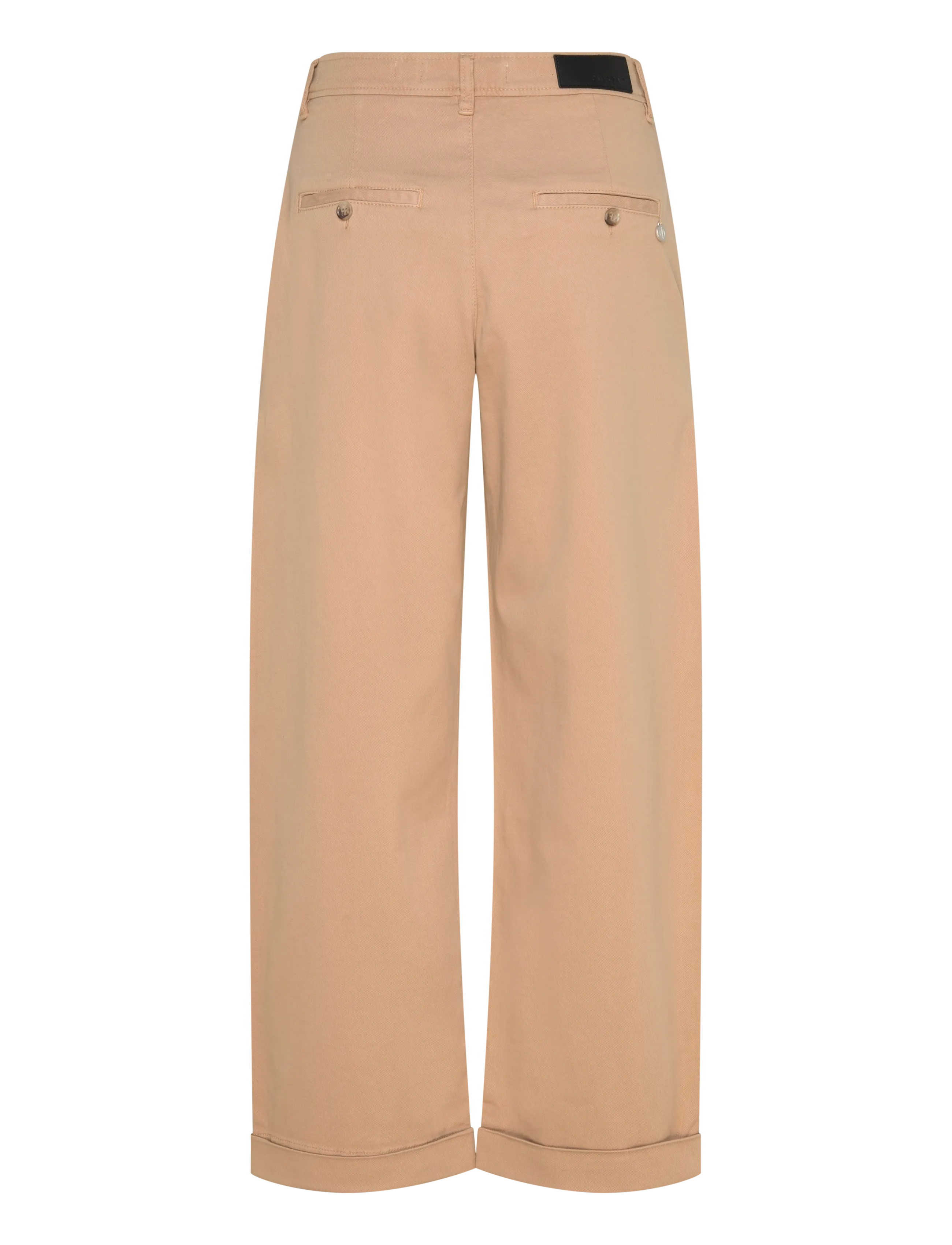 Pieszak - PD-Birkin Weekend Cropped Pant Stru - bukser med lige ben - camel - 1