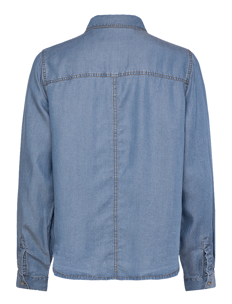 Pieszak - PD-Heather Shirt - jeanshemden - mid blue denim - 1