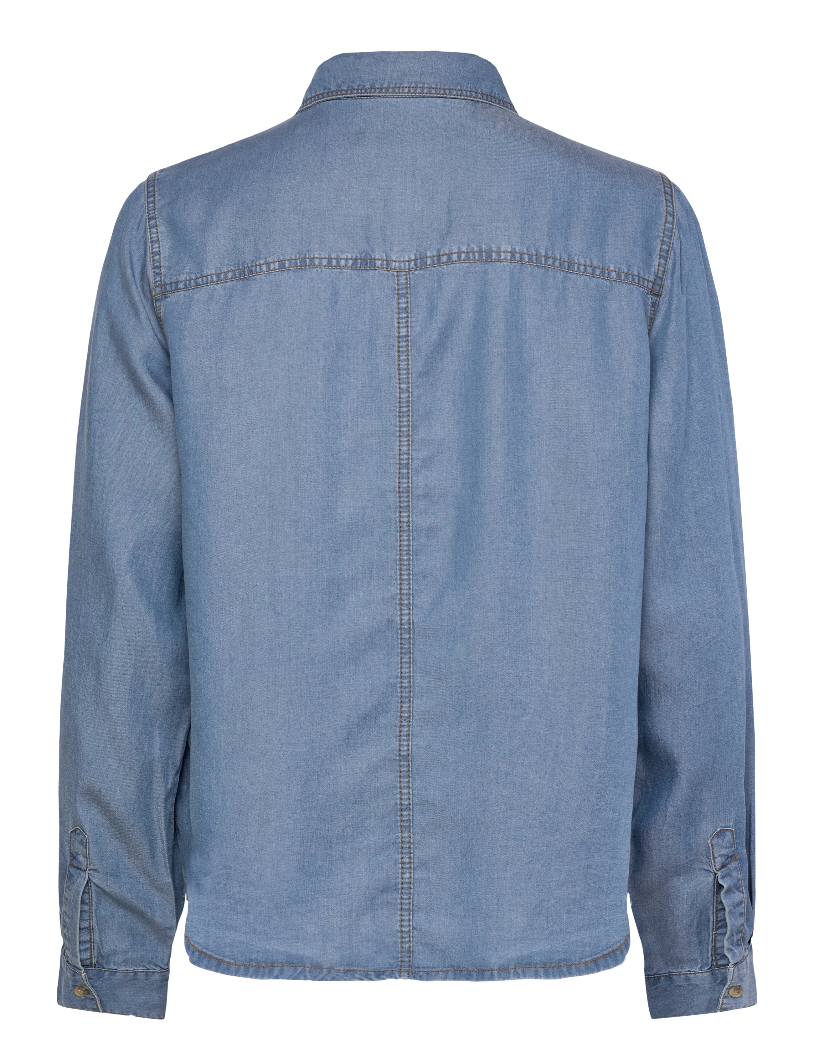 Pieszak - PD-Heather Shirt - denimskjorter - mid blue denim - 1