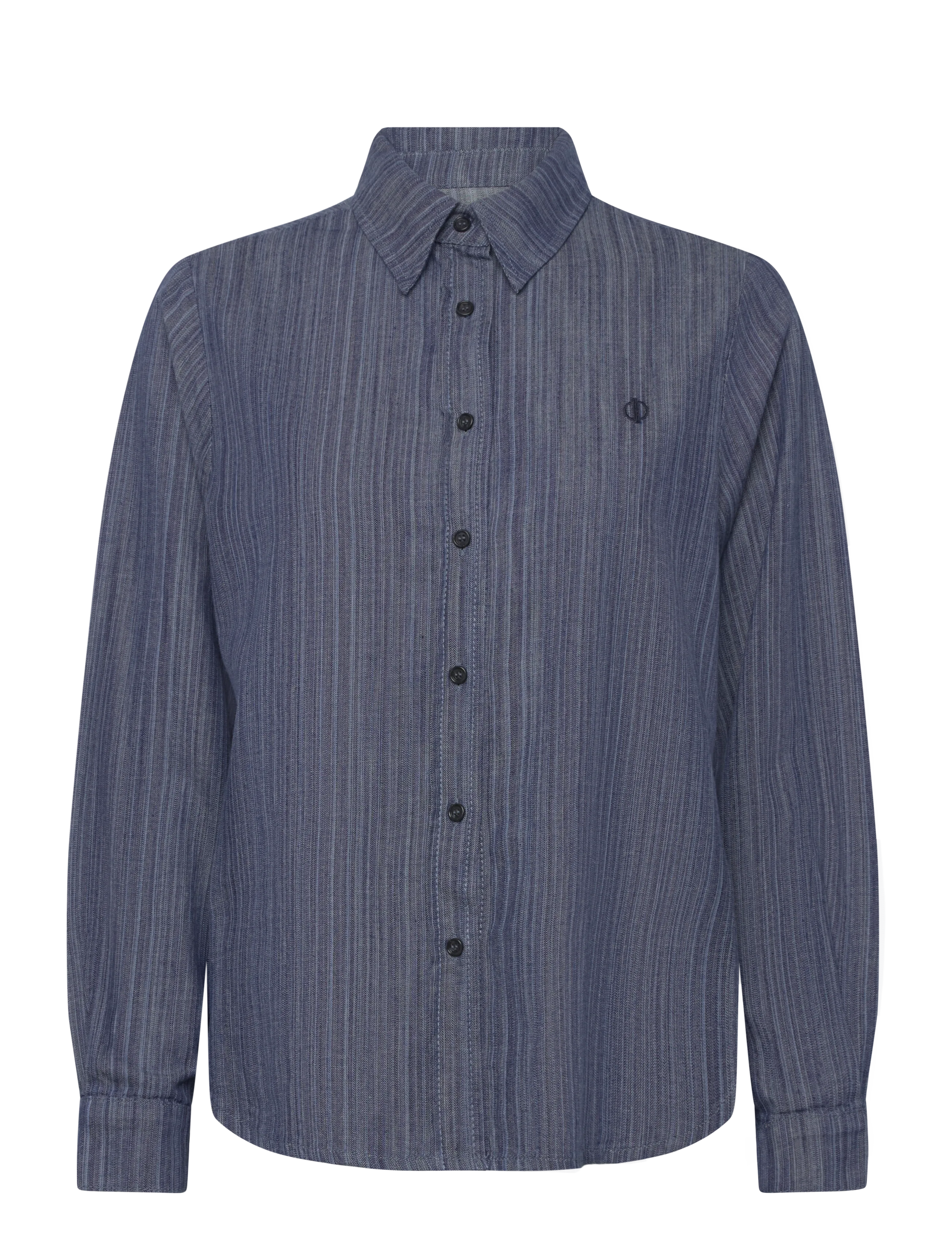 Pieszak PD-Becca Shirt Wash Atlantic Denim - Bluser & Skjorter - DENIM BLUE / blue