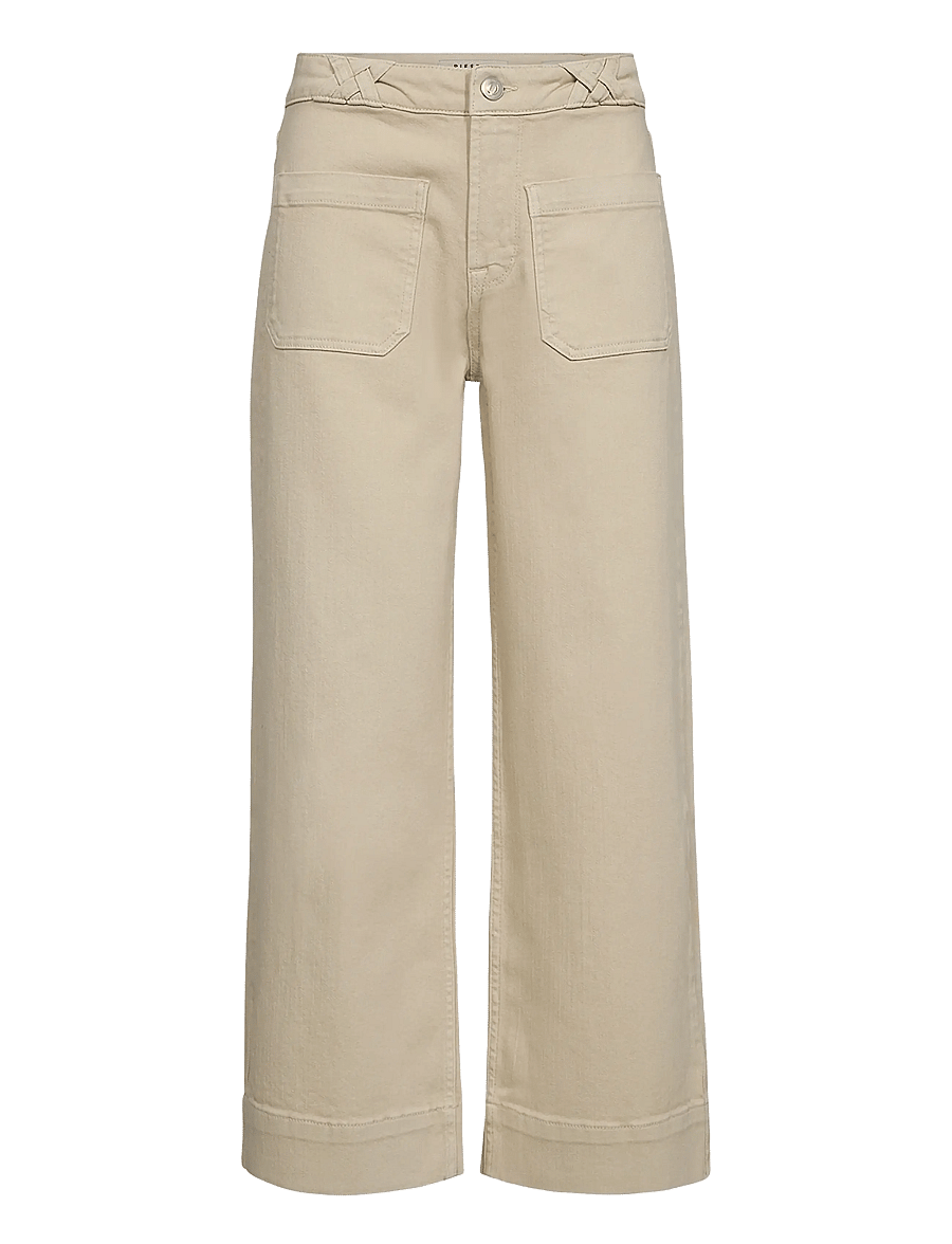 Pieszak - PD-Birkin Paris 70s Culotte Jeans P - jupes-culottes - oyster white - 1