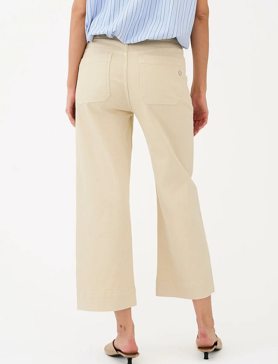 Pieszak - PD-Birkin Paris 70s Culotte Jeans P - jupes-culottes - oyster white - 4