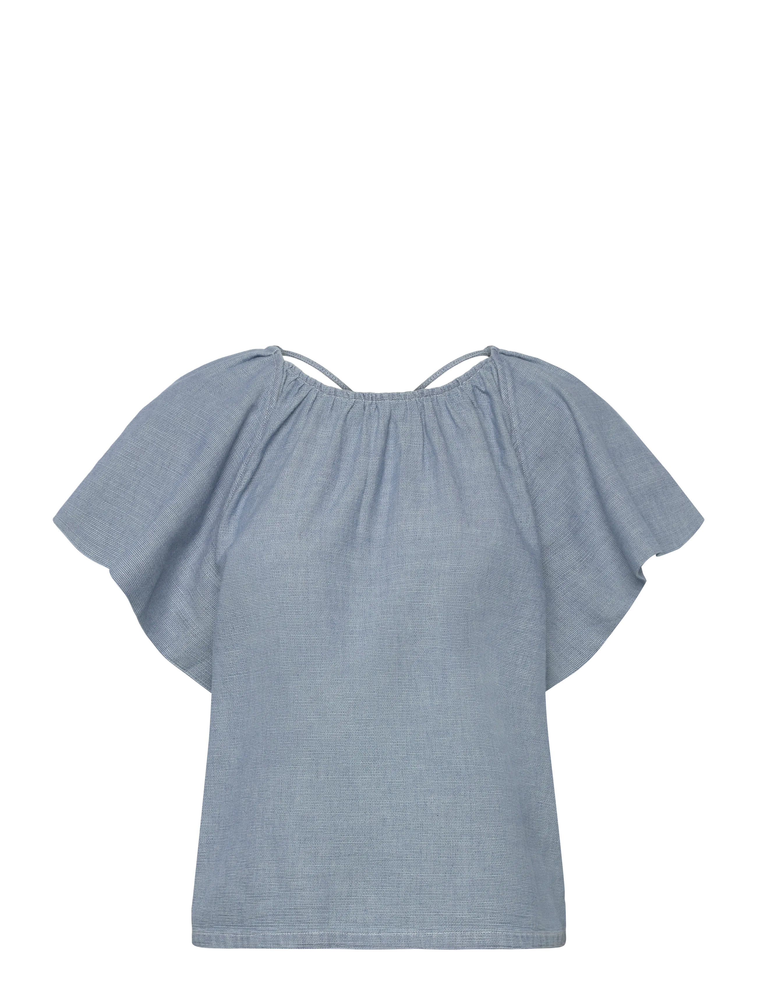 Pieszak PD-Chrissy Open Back Top - Tøj - DENIM BLUE / blue