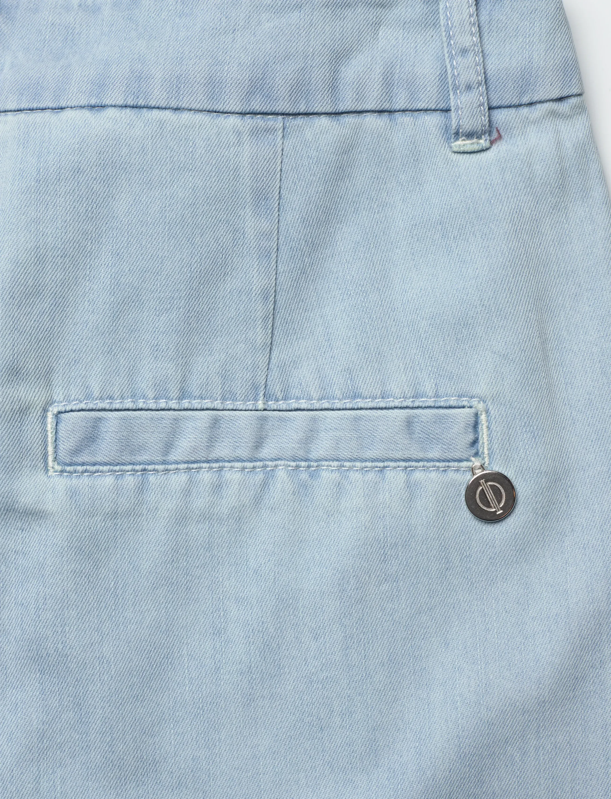 Pieszak - PD-Drew Denim Bermuda Shorts - bermudashorts - denim blue - 4