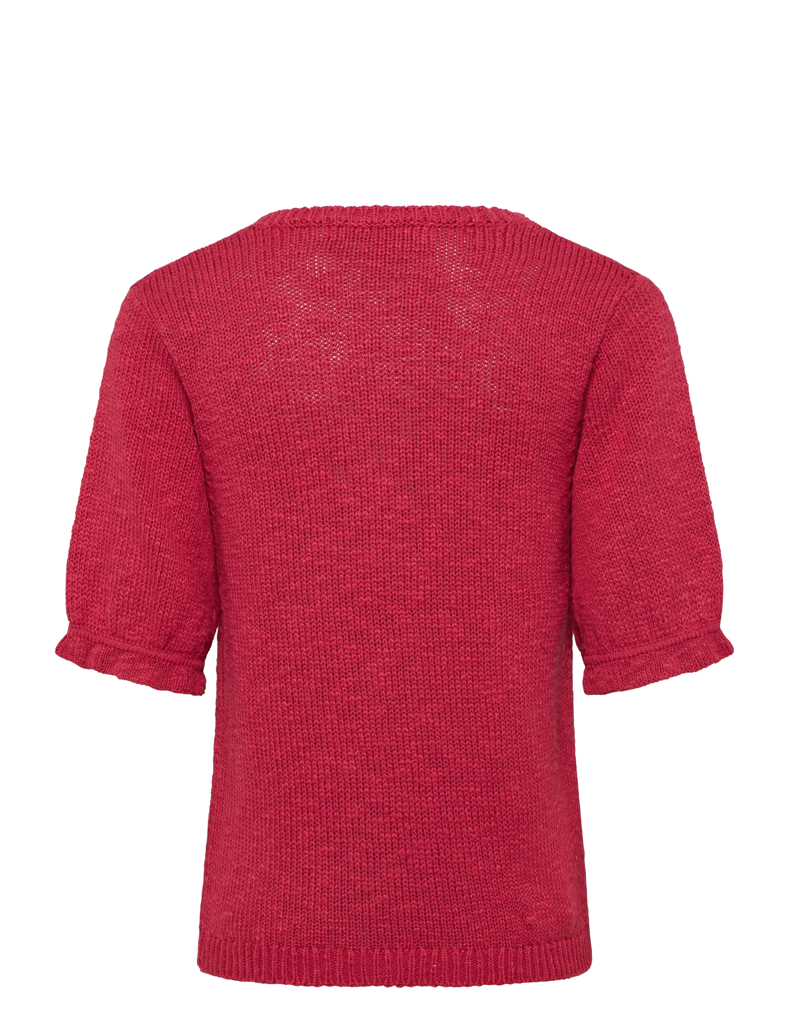 Pieszak - PD-Marianne Split V-neck Knit - red ribbon - 1