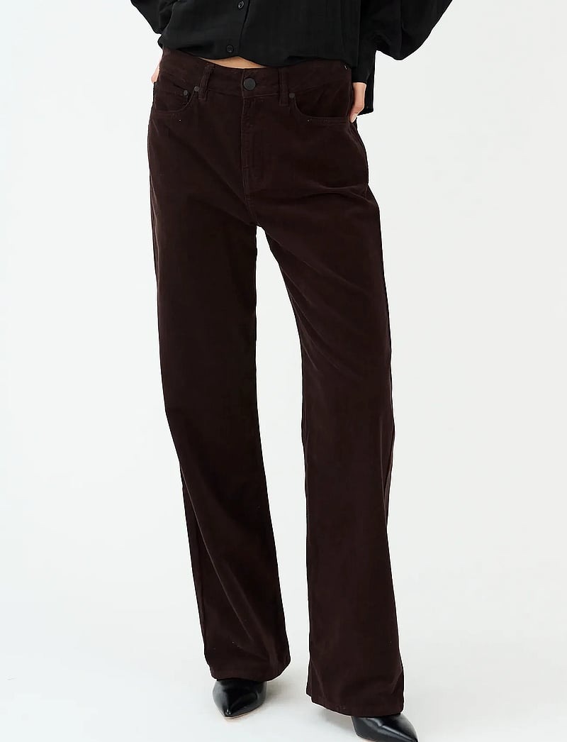 Pieszak - PD-Birkin Jeans Baby Cord - straight jeans - black coffee - 3