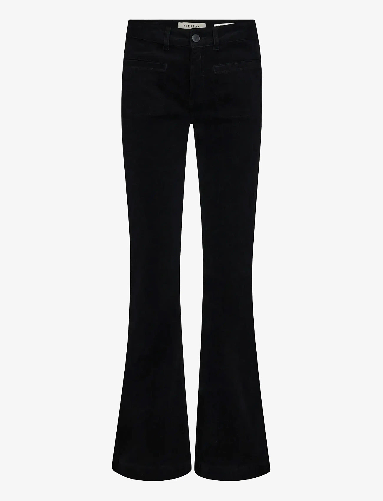 Pieszak - PD-Cara 70's Jeans Baby Cord - alt eriti laia säärega teksad - black - 0