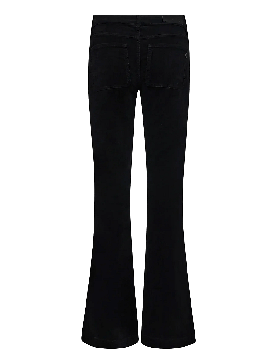 Pieszak - PD-Cara 70's Jeans Baby Cord - alt eriti laia säärega teksad - black - 1
