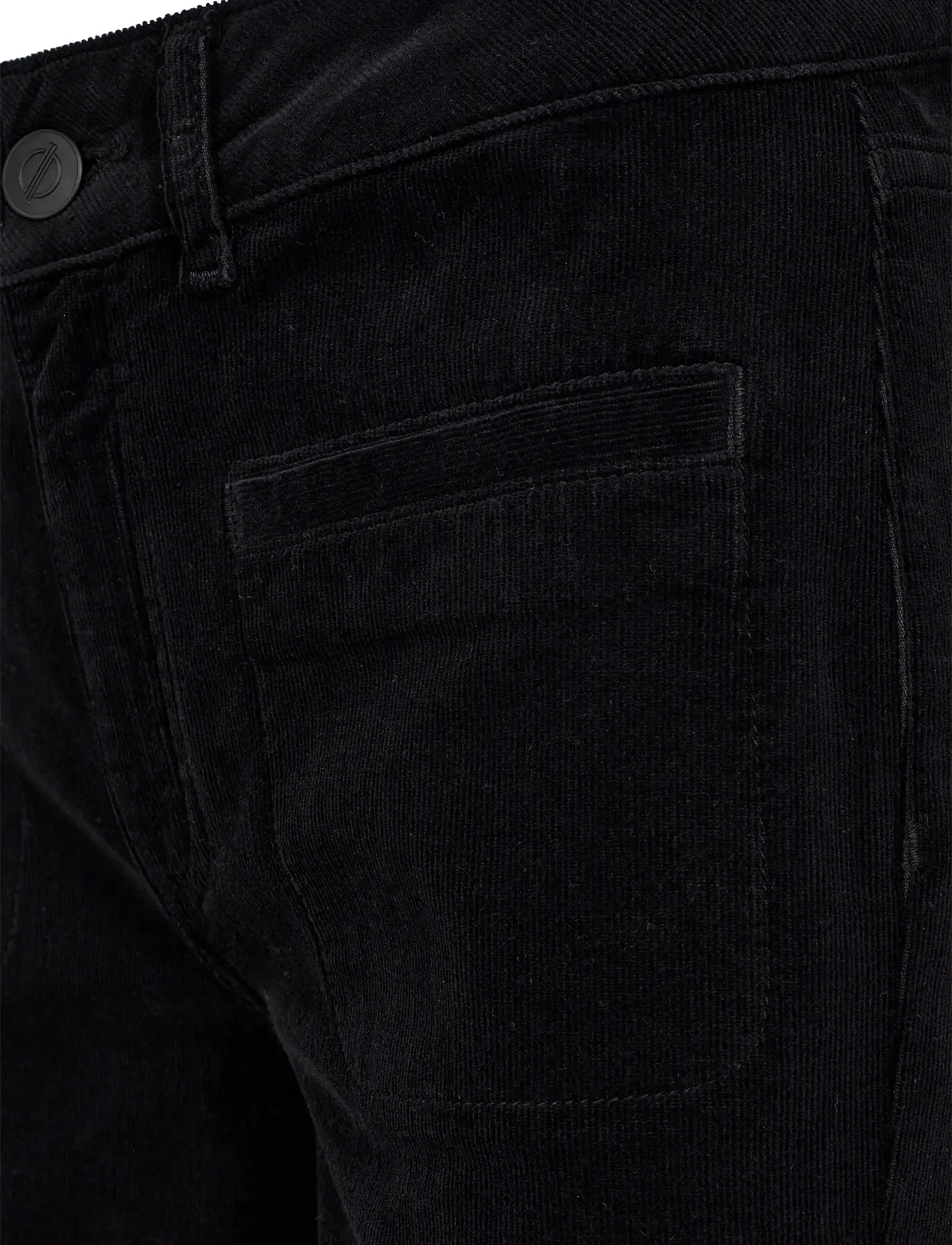 Pieszak - PD-Cara 70's Jeans Baby Cord - alt eriti laia säärega teksad - black - 2