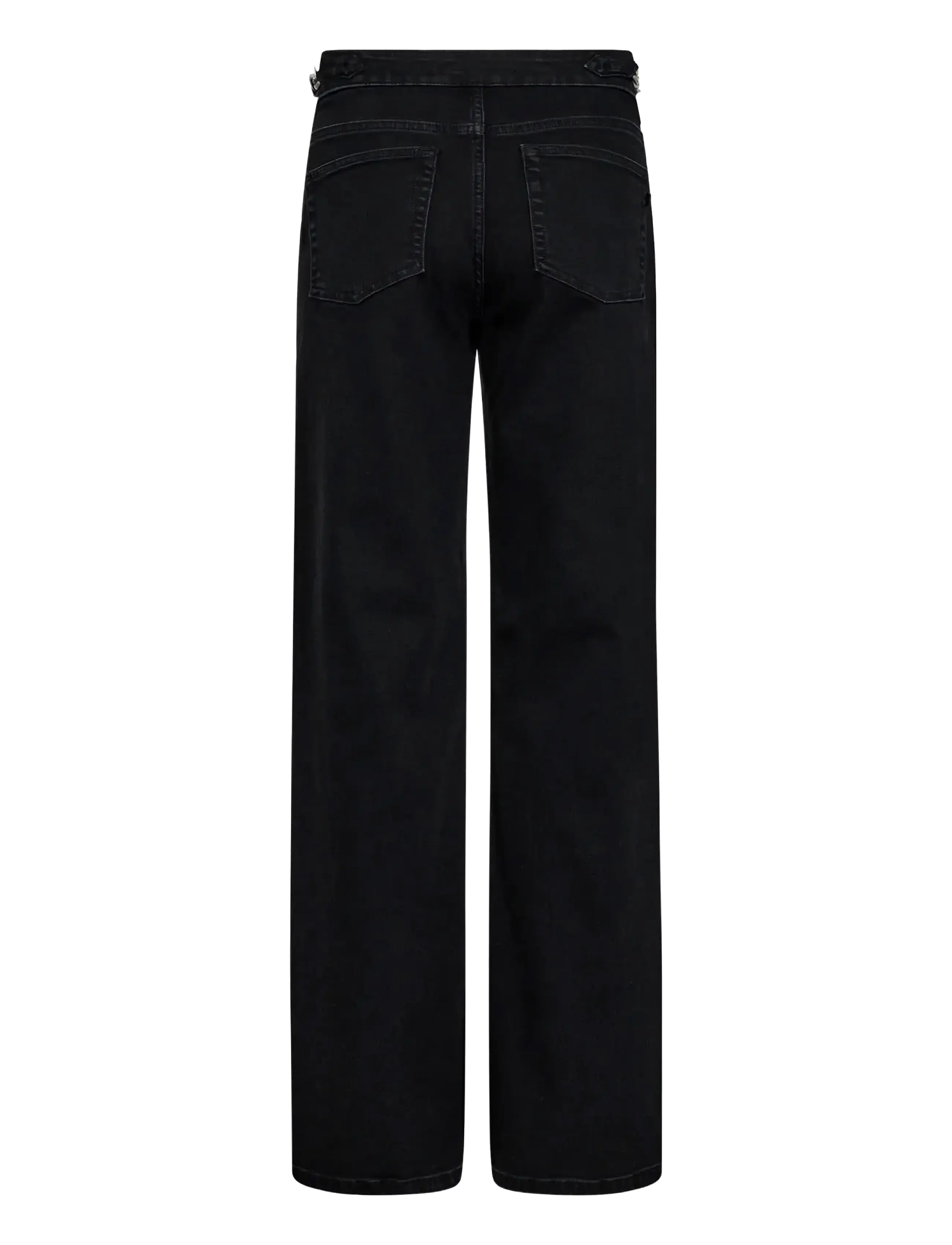 Pieszak - PD-Birkin Celeb Jeans Wash Oak Blac - straight jeans - black - 1