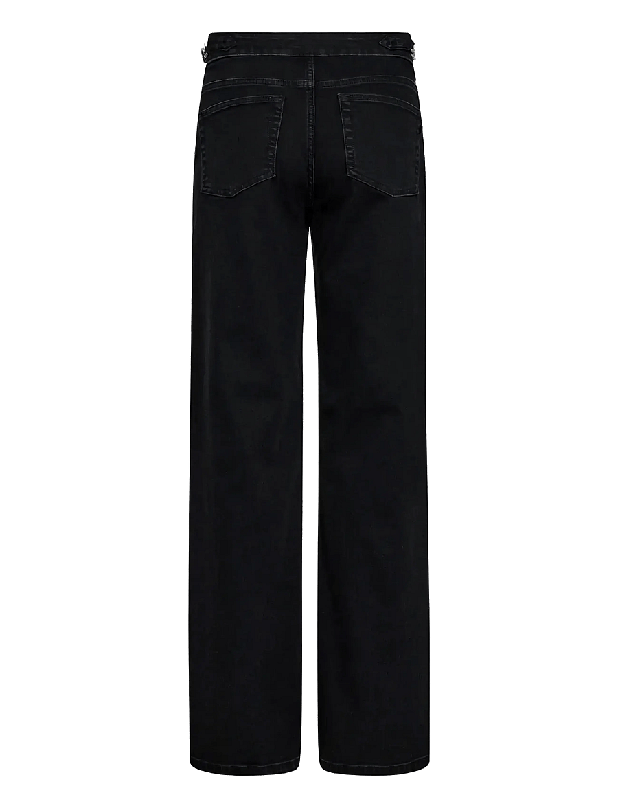 Pieszak - PD-Birkin Celeb Jeans Wash Oak Blac - straight jeans - black - 1