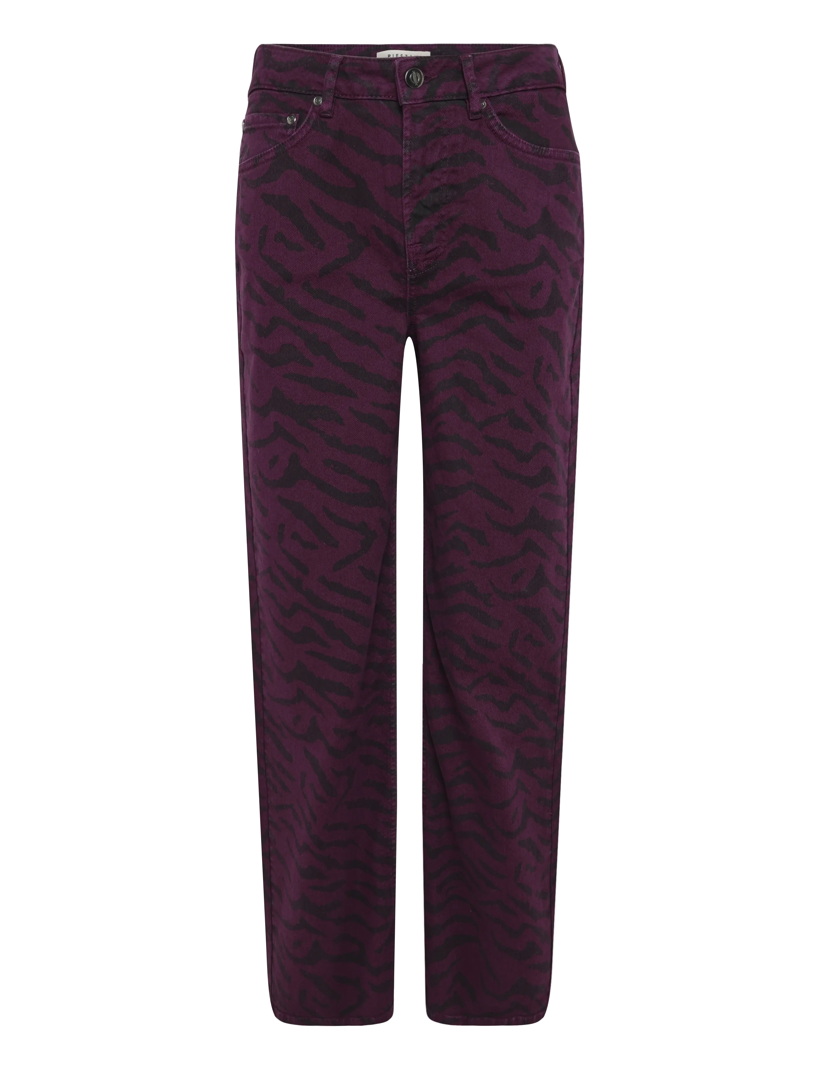 PIESZAK Pd-Birkin Jeans Zebra Burgundy - 32x32 - Damen