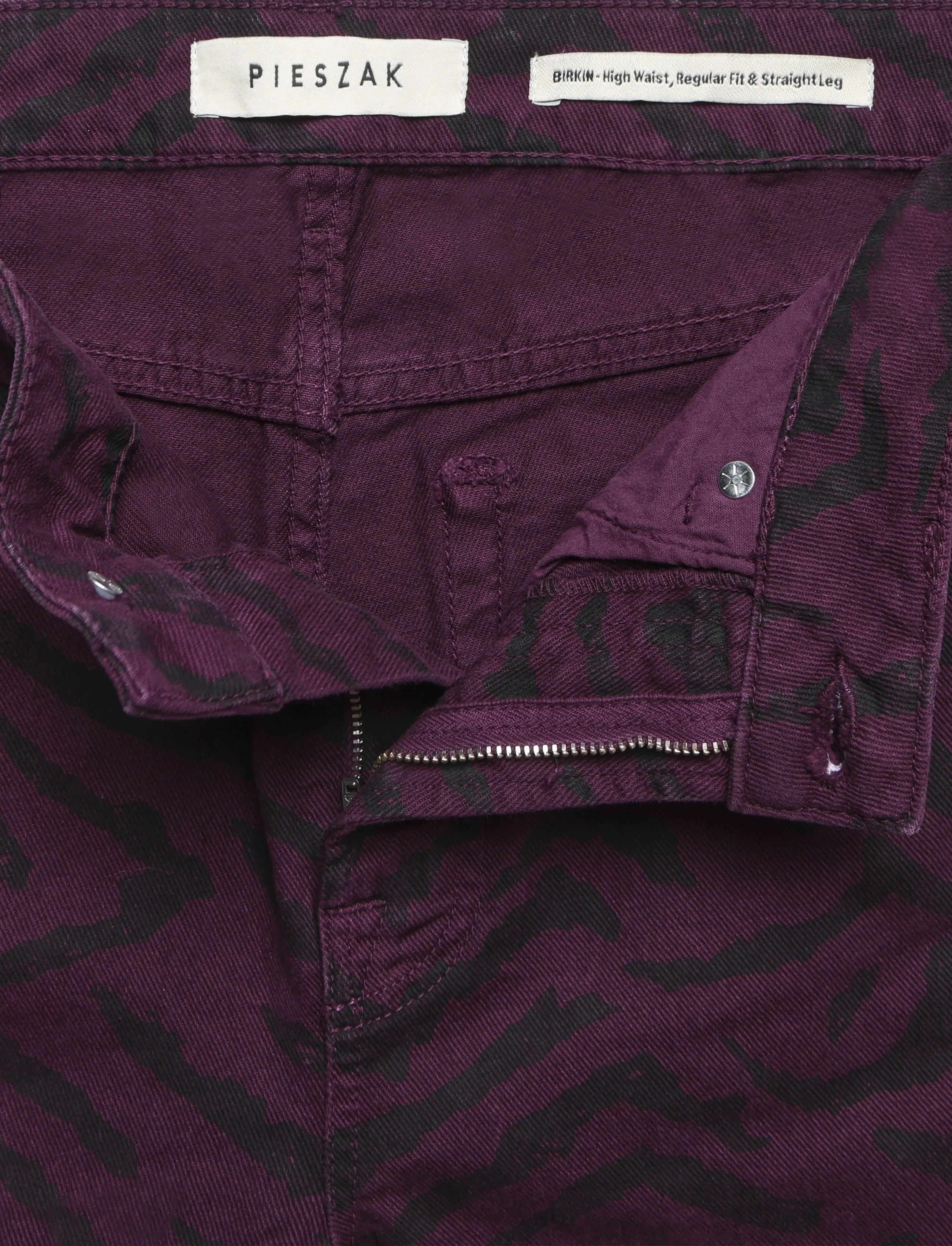 Pieszak - PD-Birkin Jeans Zebra - straight jeans - print - 3