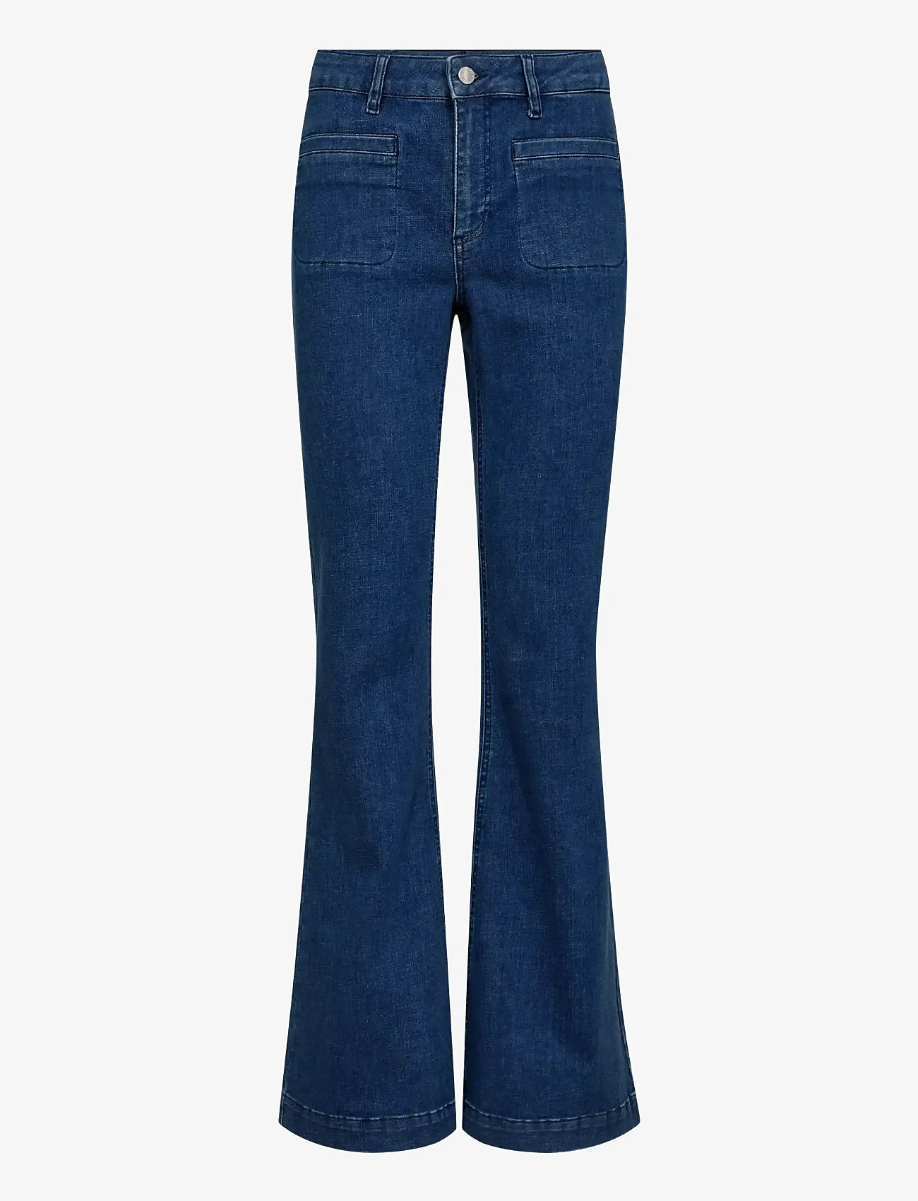 Pieszak - PD-Cara 70's Jeans Wash Amsterdam - alt eriti laia säärega teksad - denim blue - 0