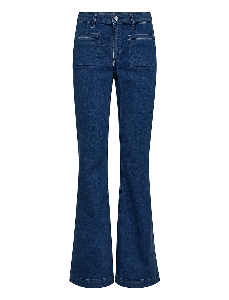 Pieszak - PD-Cara 70's Jeans Wash Amsterdam - dzwony dżinsy - denim blue - 0