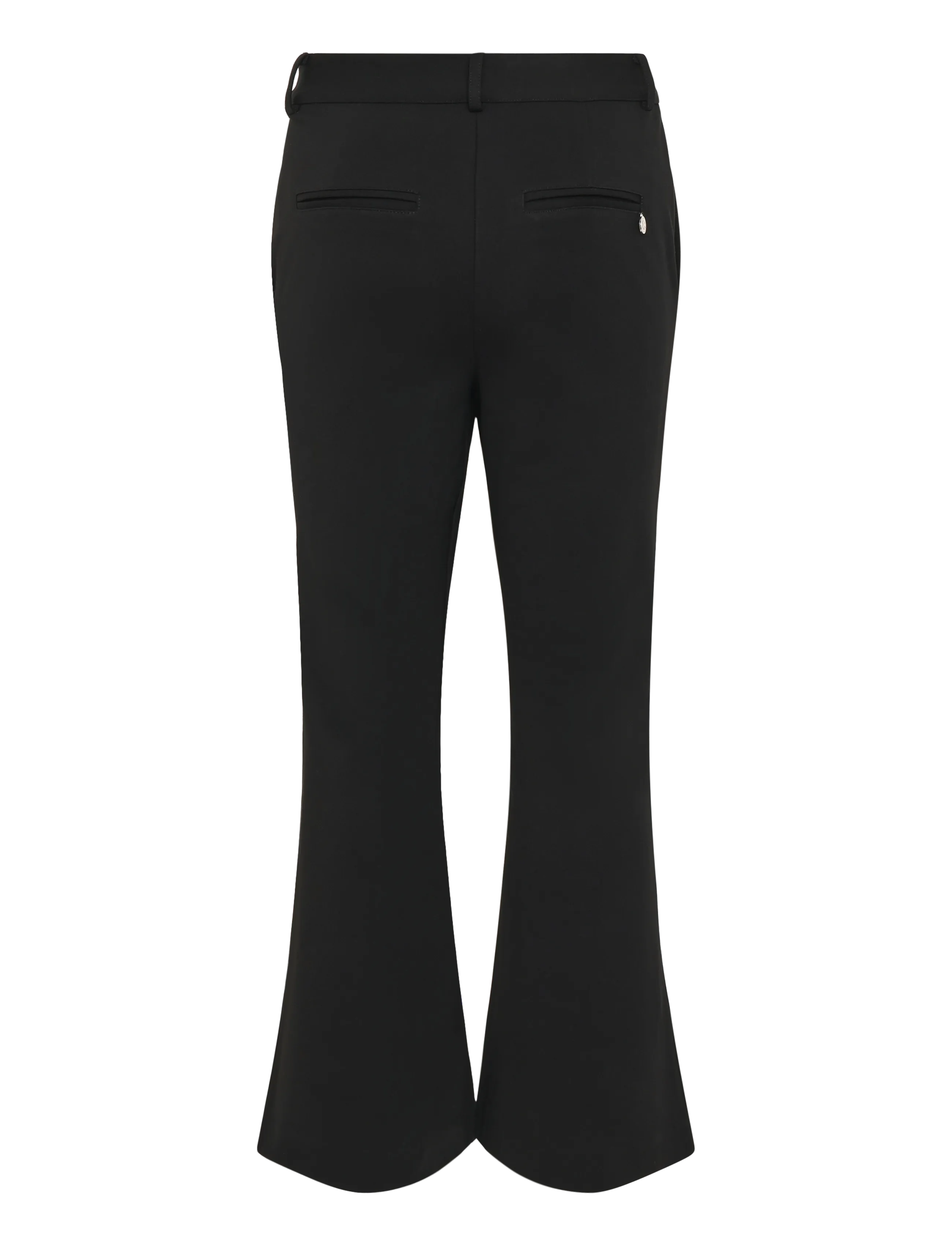 Pieszak - PD-Elise Cropped Kick Flare Pant - slim fit bukser - black - 2