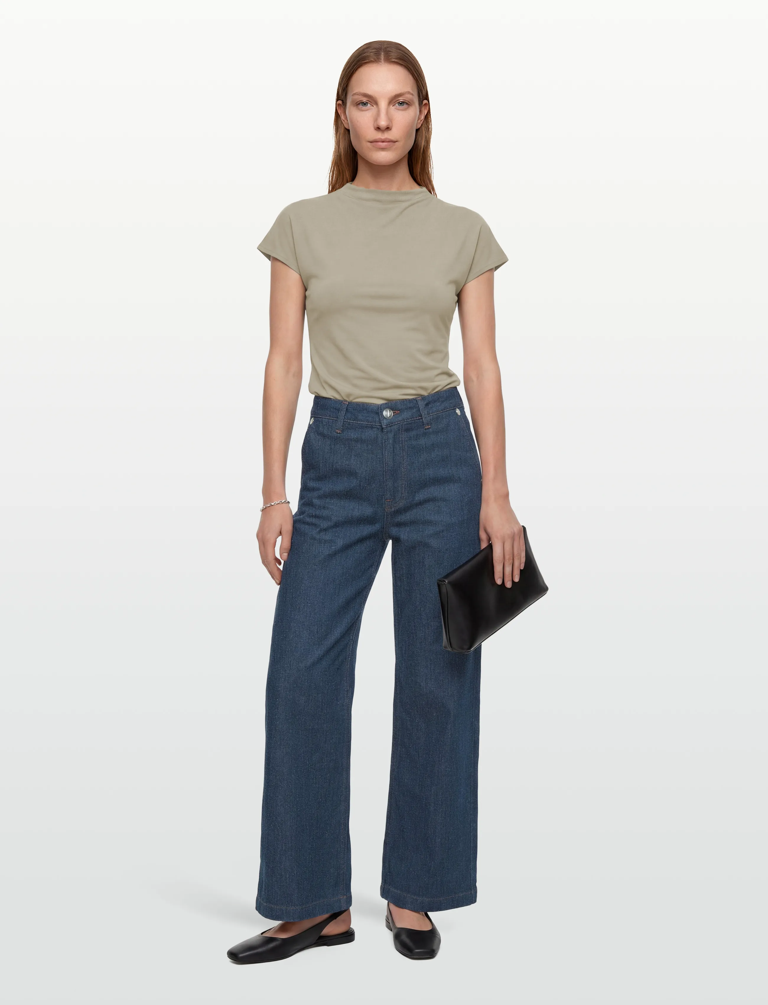 Pieszak - PD-Gilly French Jeans Wash Rinse Po - laia säärega teksad - rinse denim - 0
