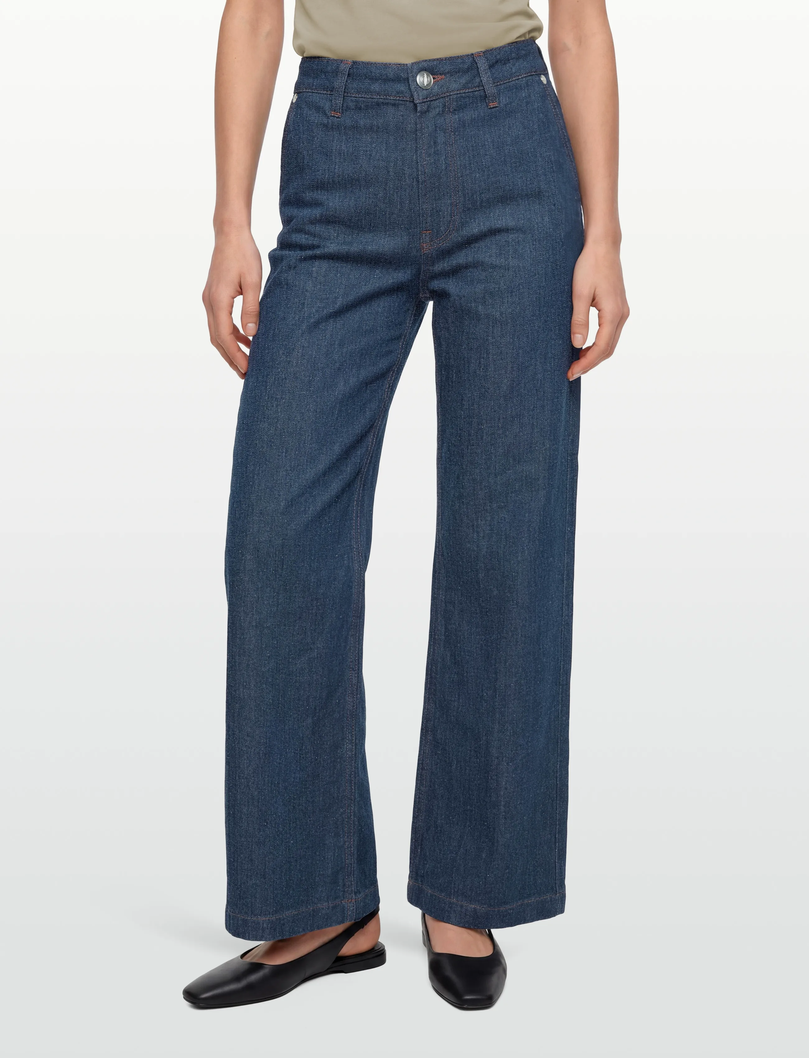 Pieszak - PD-Gilly French Jeans Wash Rinse Po - laia säärega teksad - rinse denim - 3