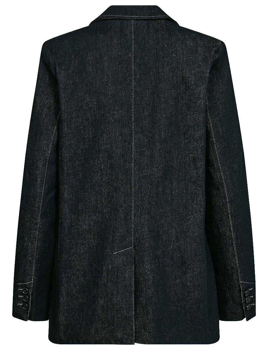 Pieszak - PD-Jennifer Blazer Wash Blue Dawn R - blazers met één knopenrij - rinse denim - 2