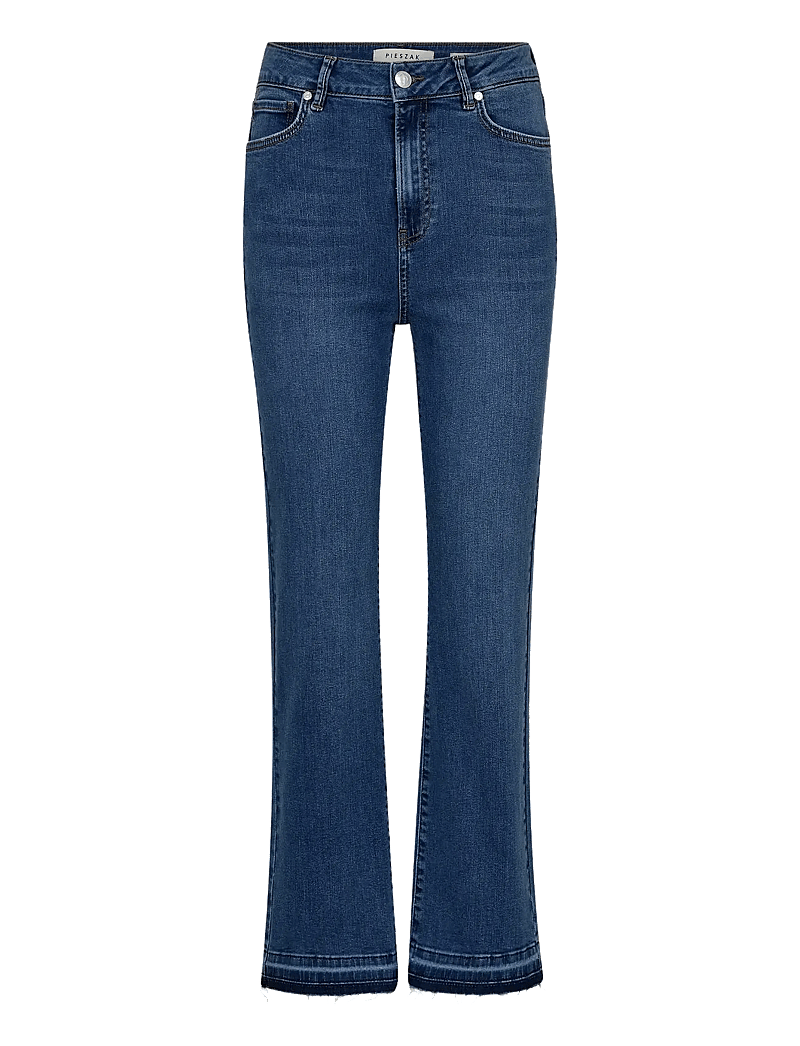 Pieszak - PD-Jenora Cropped Jeans Wash Savona - slim jeans - denim blue - 1