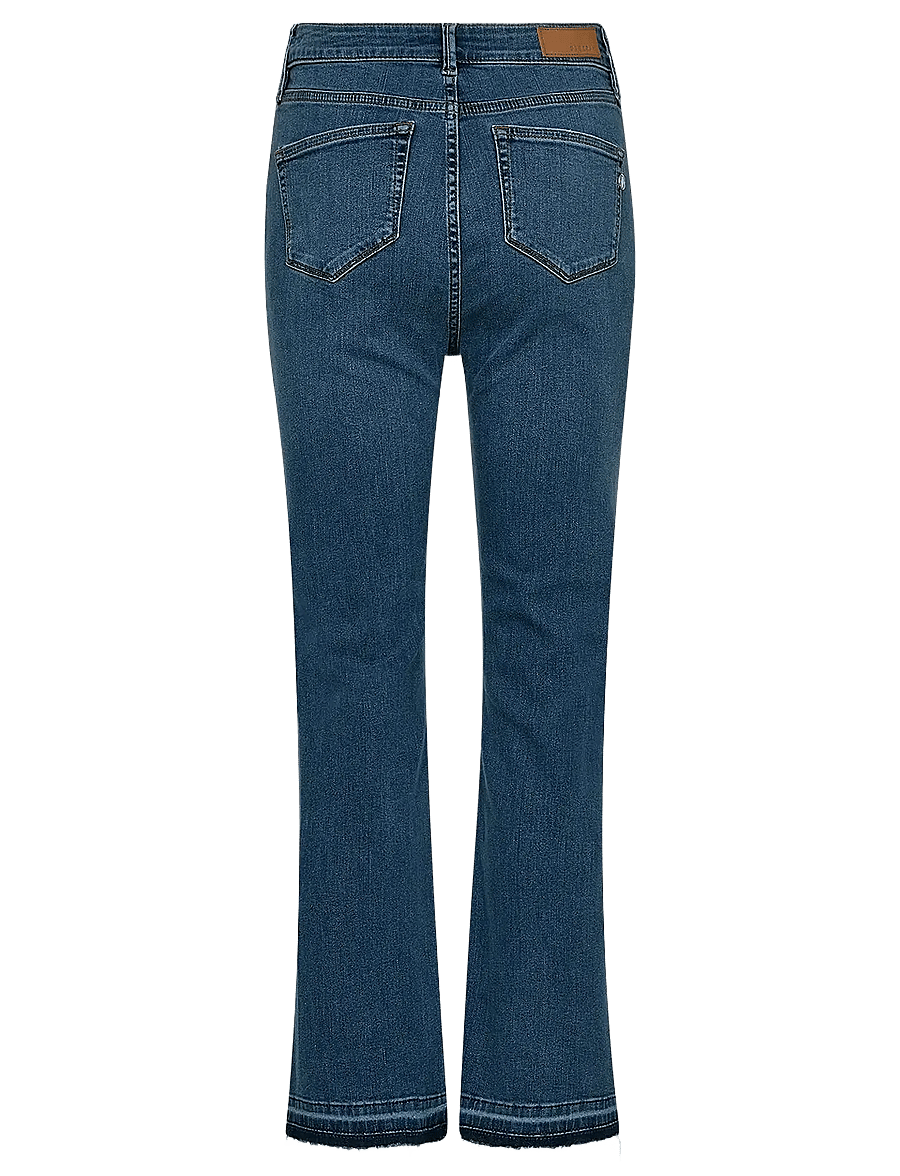 Pieszak - PD-Jenora Cropped Jeans Wash Savona - jeans slim - denim blue - 2