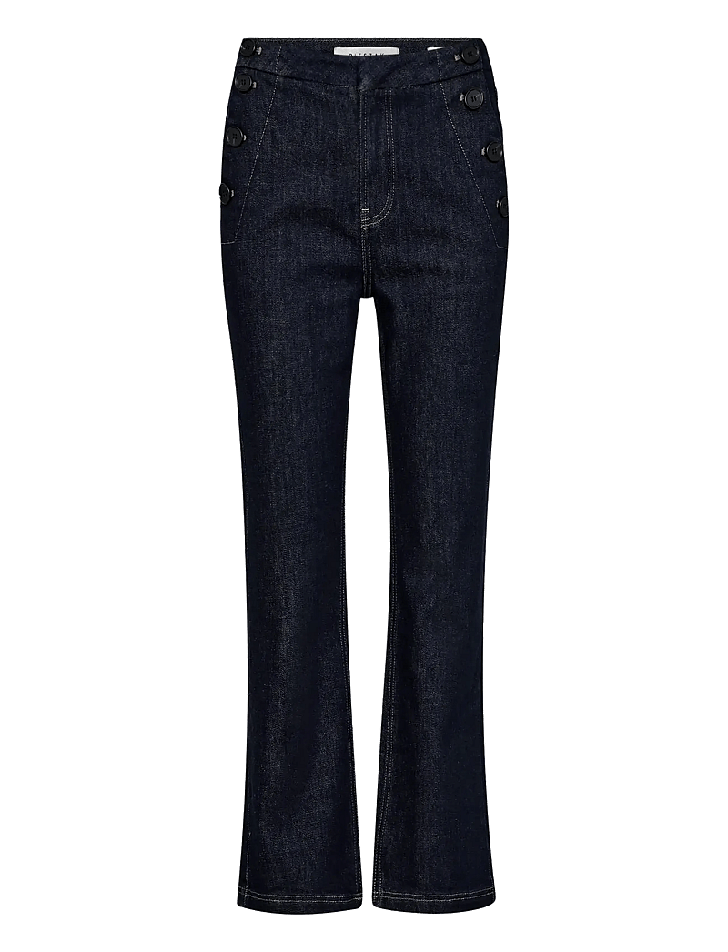 Pieszak - PD-Jenora Cropped Sailor Jeans Wash - slim jeans - rinse denim - 1