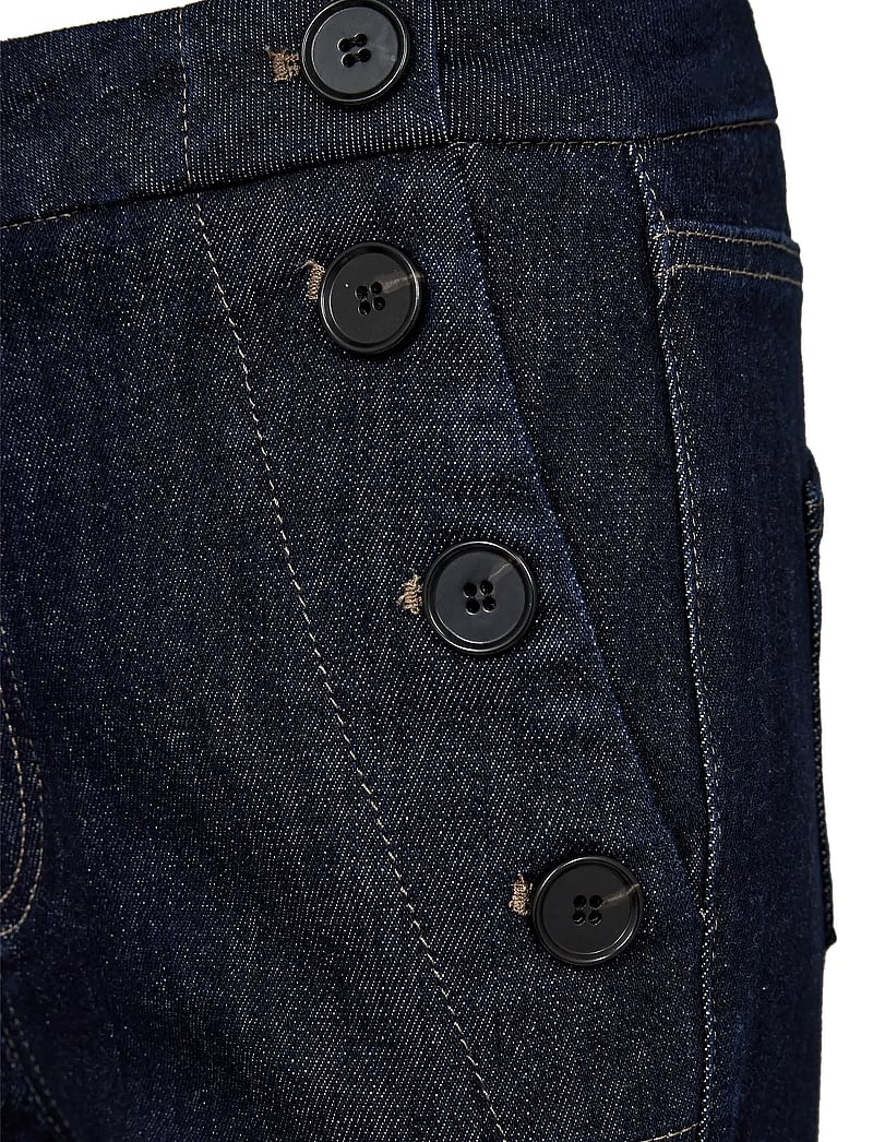 Pieszak - PD-Jenora Cropped Sailor Jeans Wash - slim jeans - rinse denim - 5
