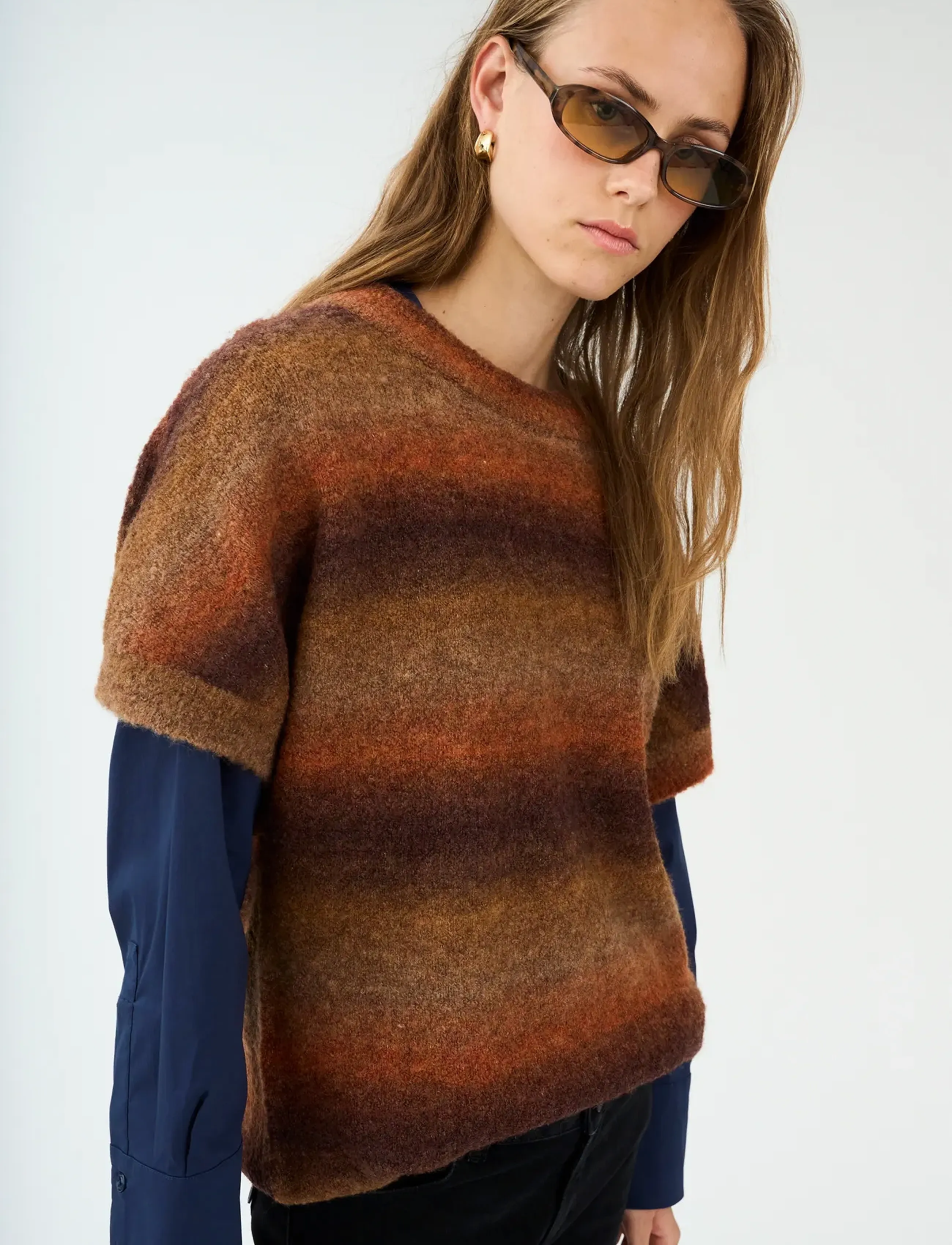 Pd-New Dew Oversize Ss Knit