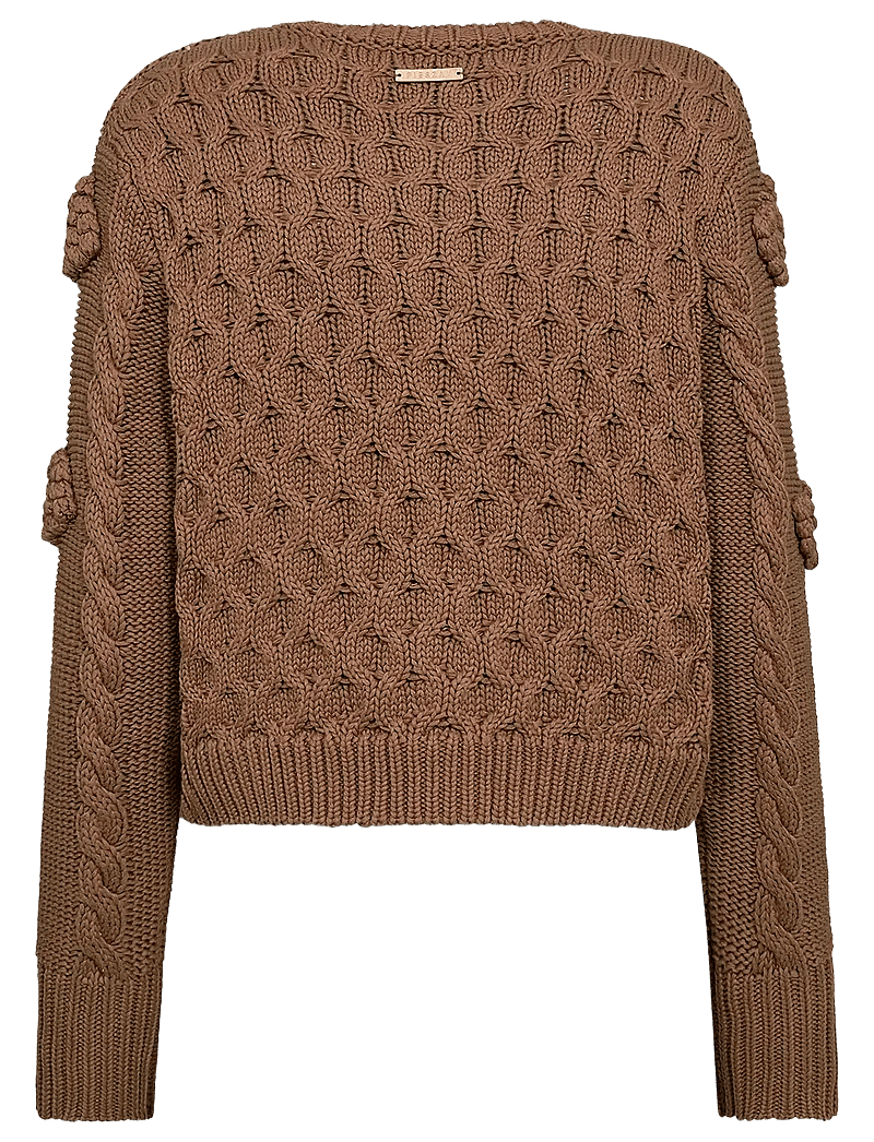 Pieszak - PD-Pearl Knit Cardigan - cardigans - nugget gold - 2