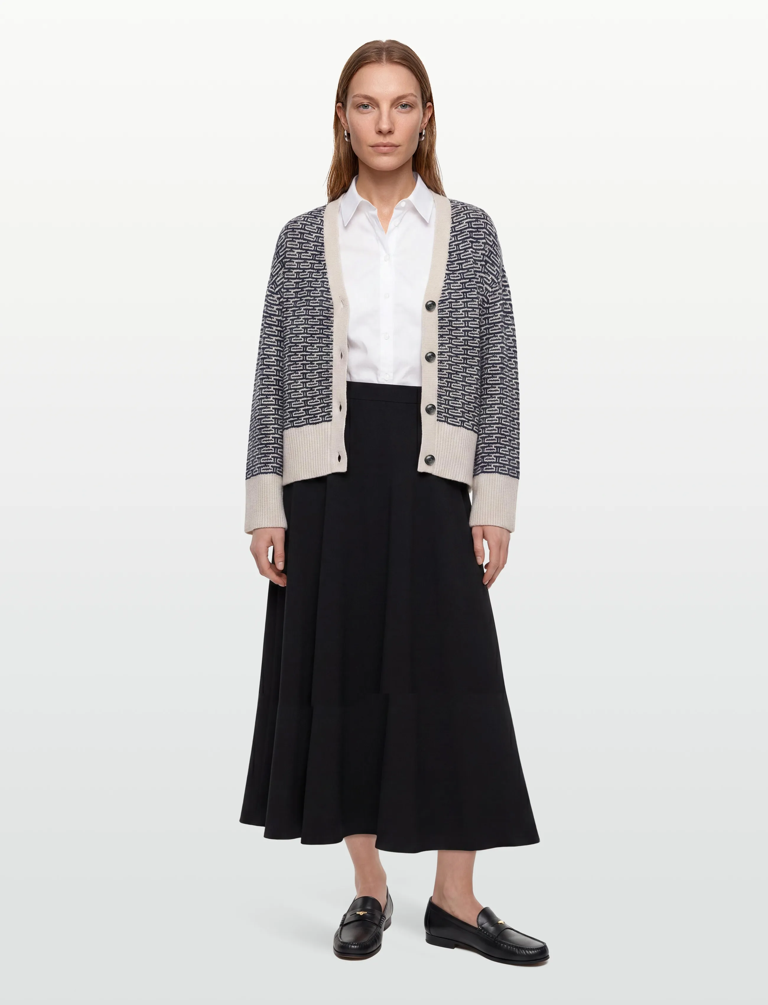 Pieszak - PD-Talia Knit Cardigan - kardiganid - midnight navy - 0