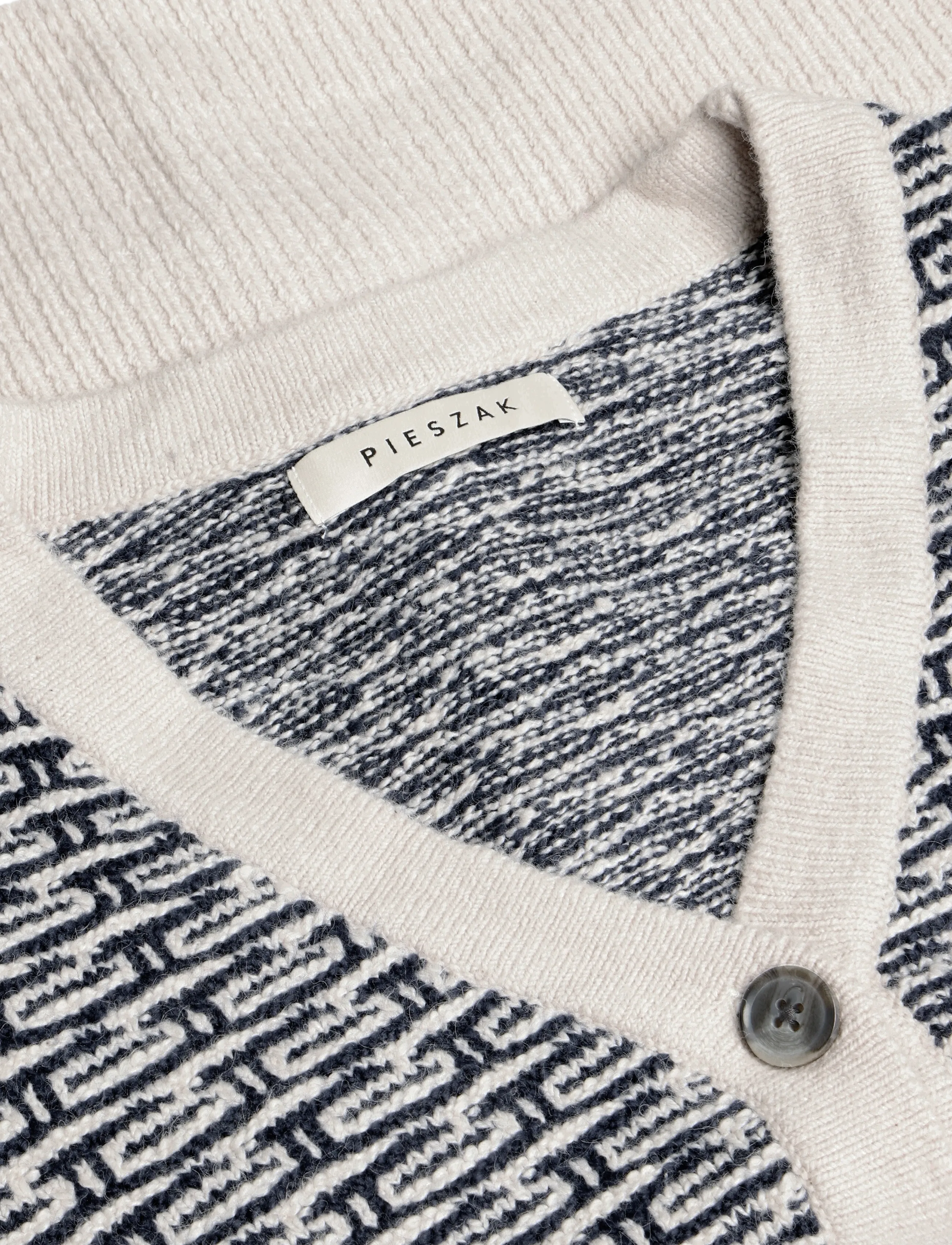 Pieszak - PD-Talia Knit Cardigan - kardiganid - midnight navy - 5