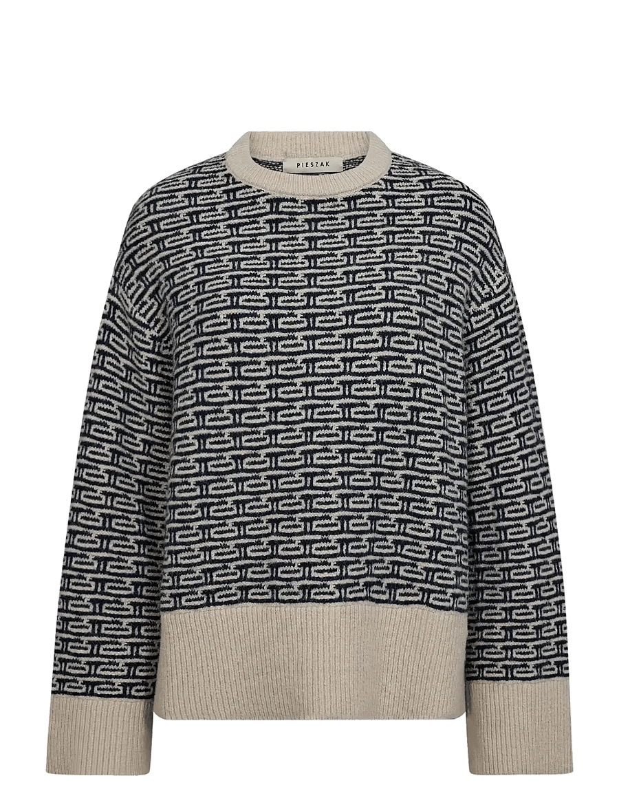 Pieszak - PD-Talia Knit Pullover - neulepuserot - midnight navy - 1