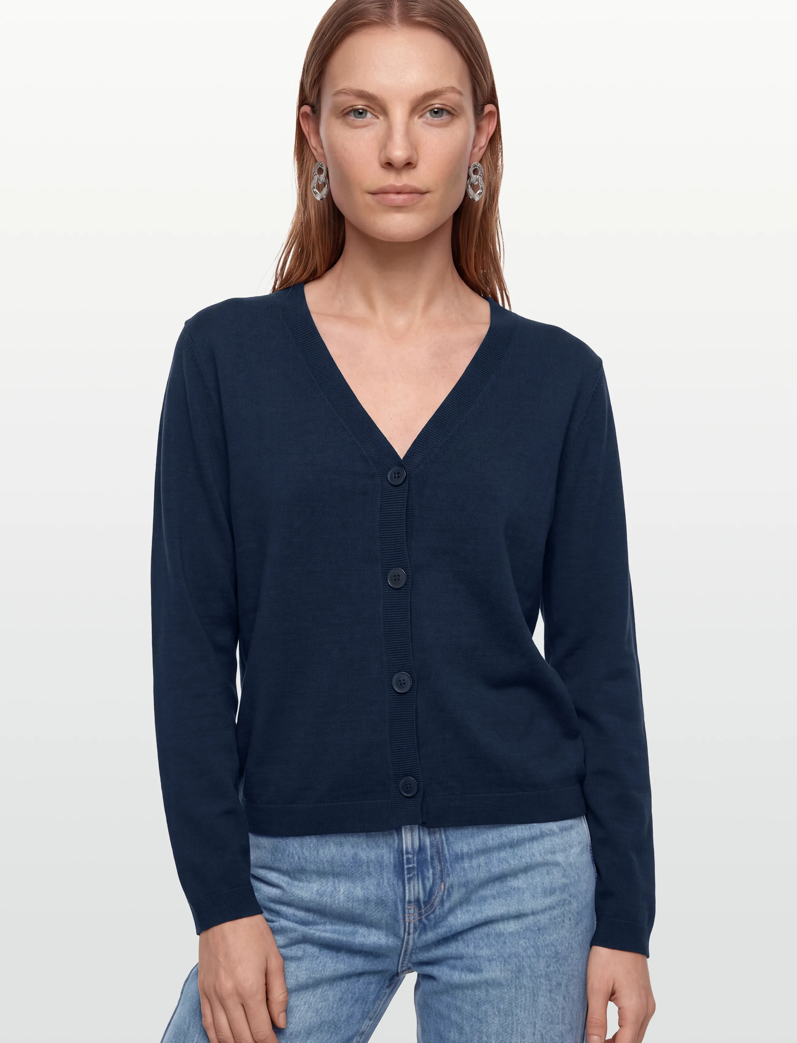 Pieszak - PD-Vigga LS Cardigan - koftor - midnight navy - 3