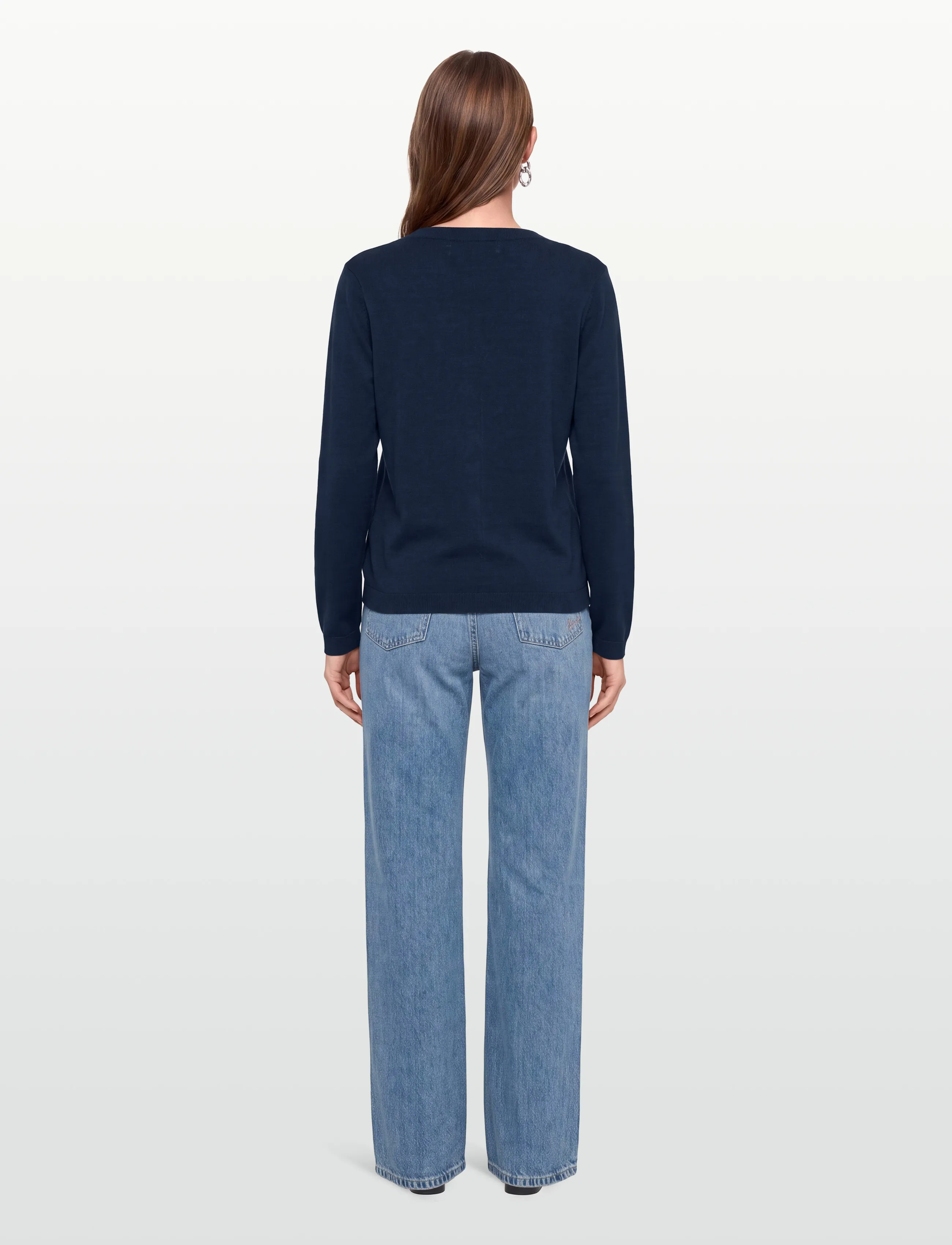 Pieszak - PD-Vigga LS Cardigan - koftor - midnight navy - 4