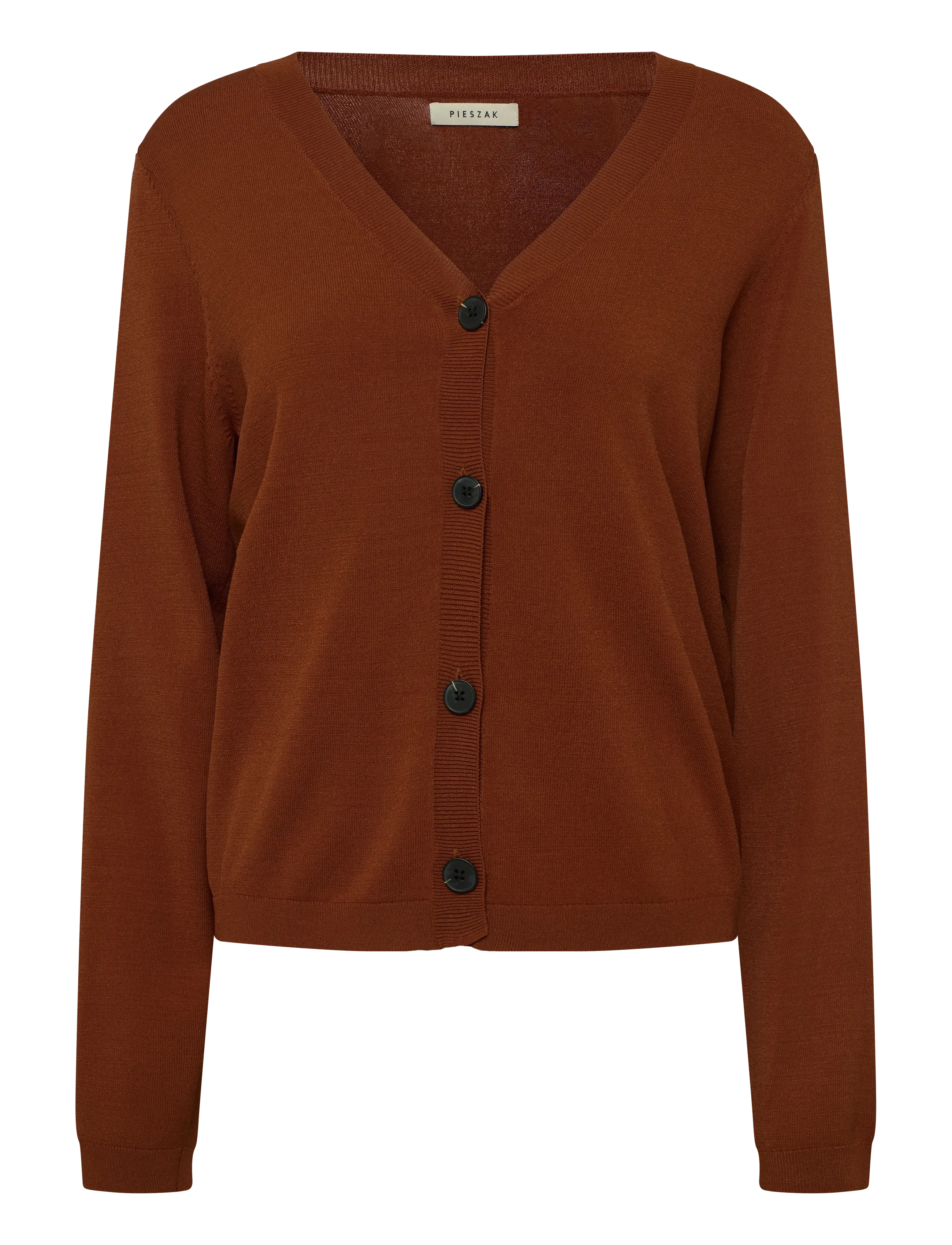 Pieszak PD-Vigga LS Cardigan - Kardiganid - WARM BROWN / brown