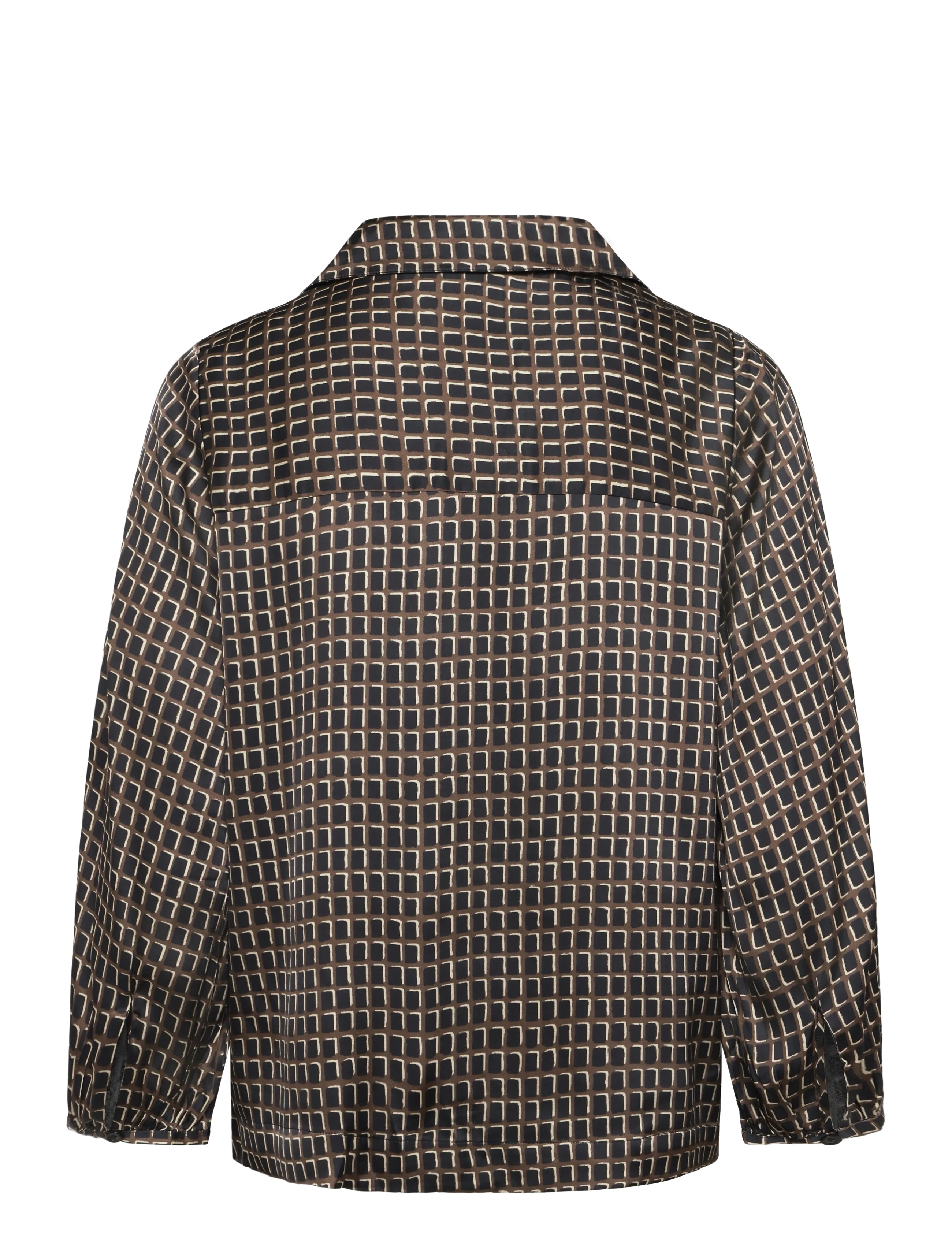 Pieszak - PD-Gaya V-Neck Blouse - langærmede bluser - print - 1
