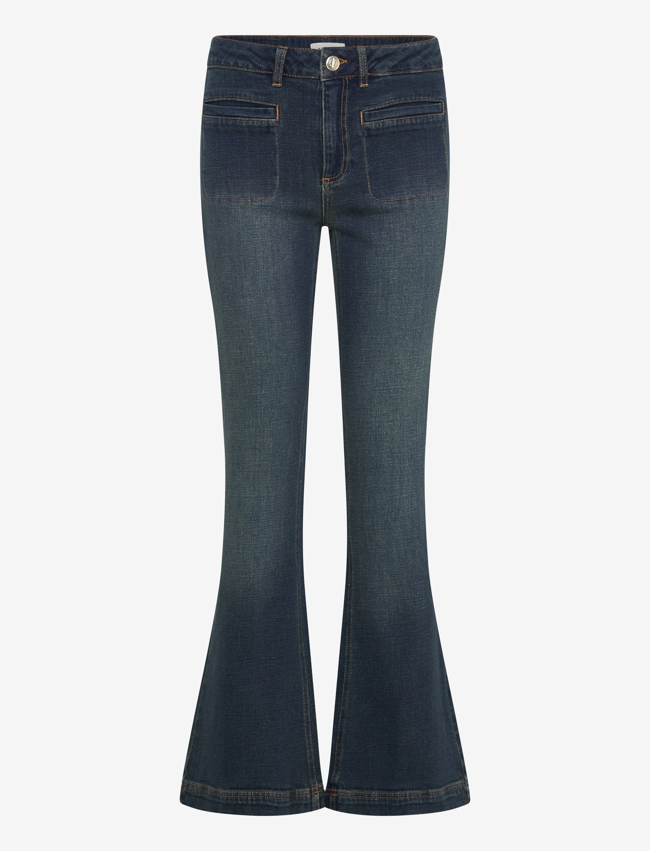 Pieszak - PD-Cara 70s Jeans Wash Vintage Asto - bootcut jeans - denim blue - 0