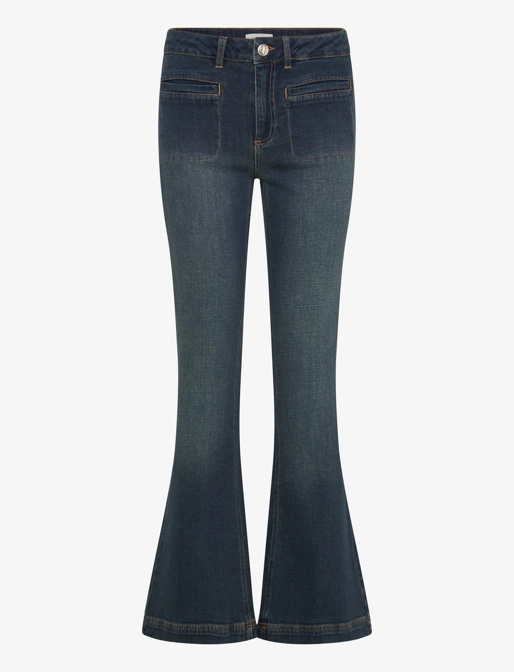 Pieszak - PD-Cara 70s Jeans Wash Vintage Asto - bootcut jeans - denim blue - 0