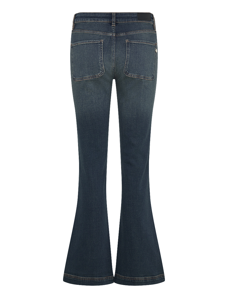 Pieszak - PD-Cara 70s Jeans Wash Vintage Asto - bootcut jeans - denim blue - 1