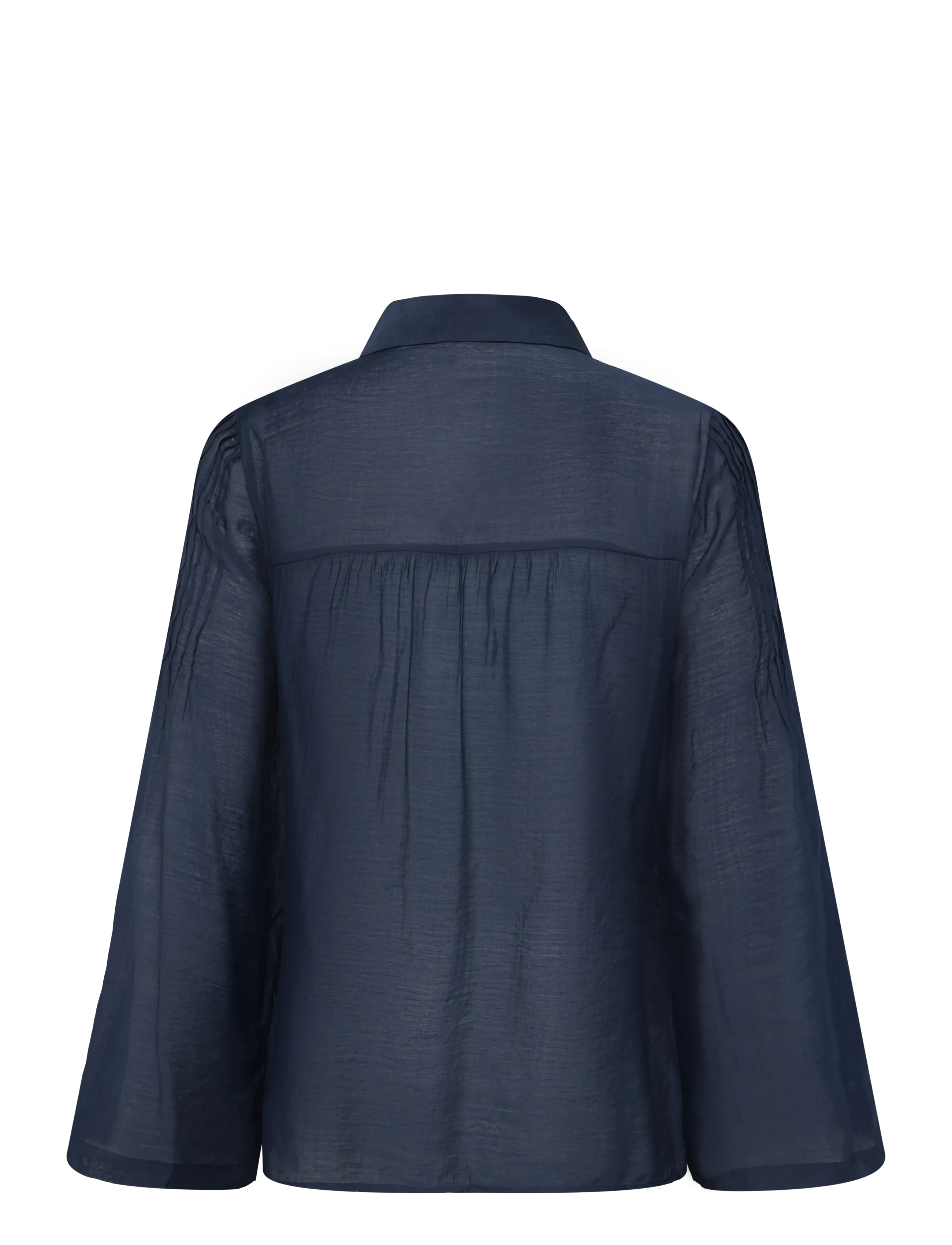 Pieszak - PD-Chris Pintuck Shirt - langærmede bluser - midnight navy - 1