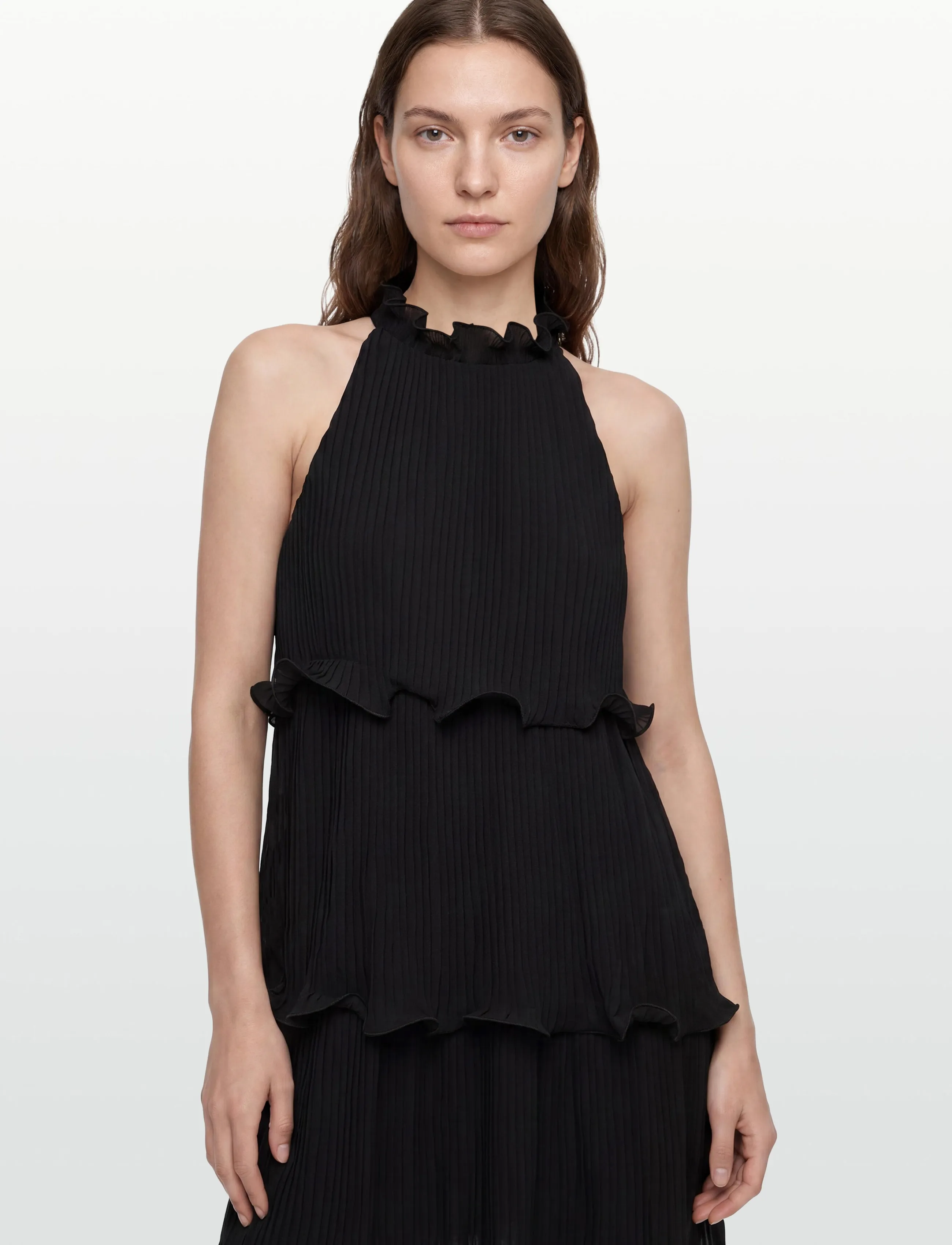 Pieszak - PD-Lana Layered Maxidress - festtøj til outletpriser - black - 3