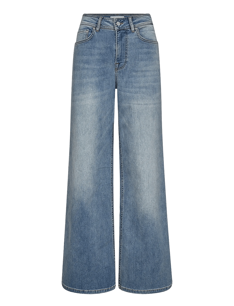 Pieszak - PD-Asta French Jeans Wash Rivoli - pantalons larges - denim blue - 1