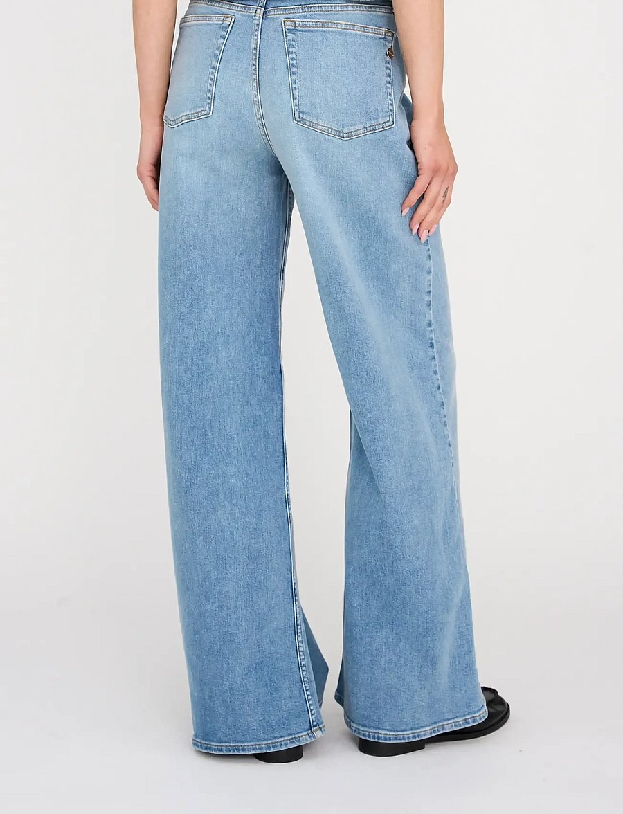 Pieszak - PD-Asta French Jeans Wash Rivoli - pantalons larges - denim blue - 4