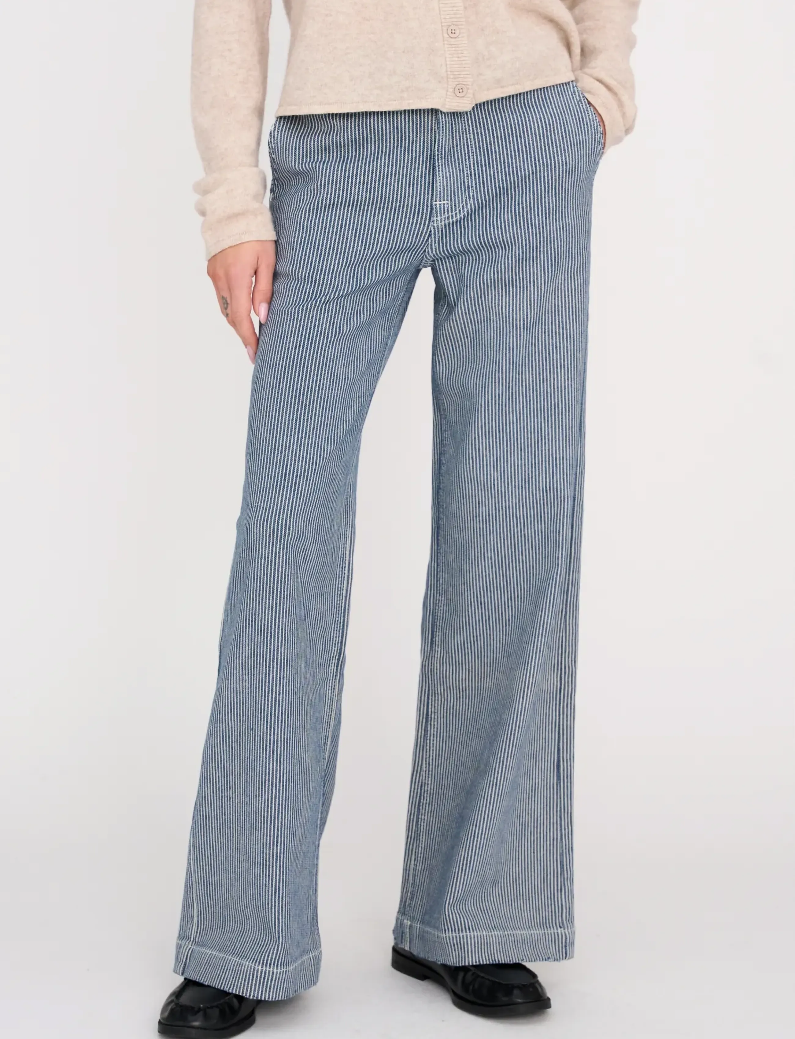 Pieszak - PD-Gilly French Jeans Blue Ocean St - szerokie dżinsy - denim blue - 3