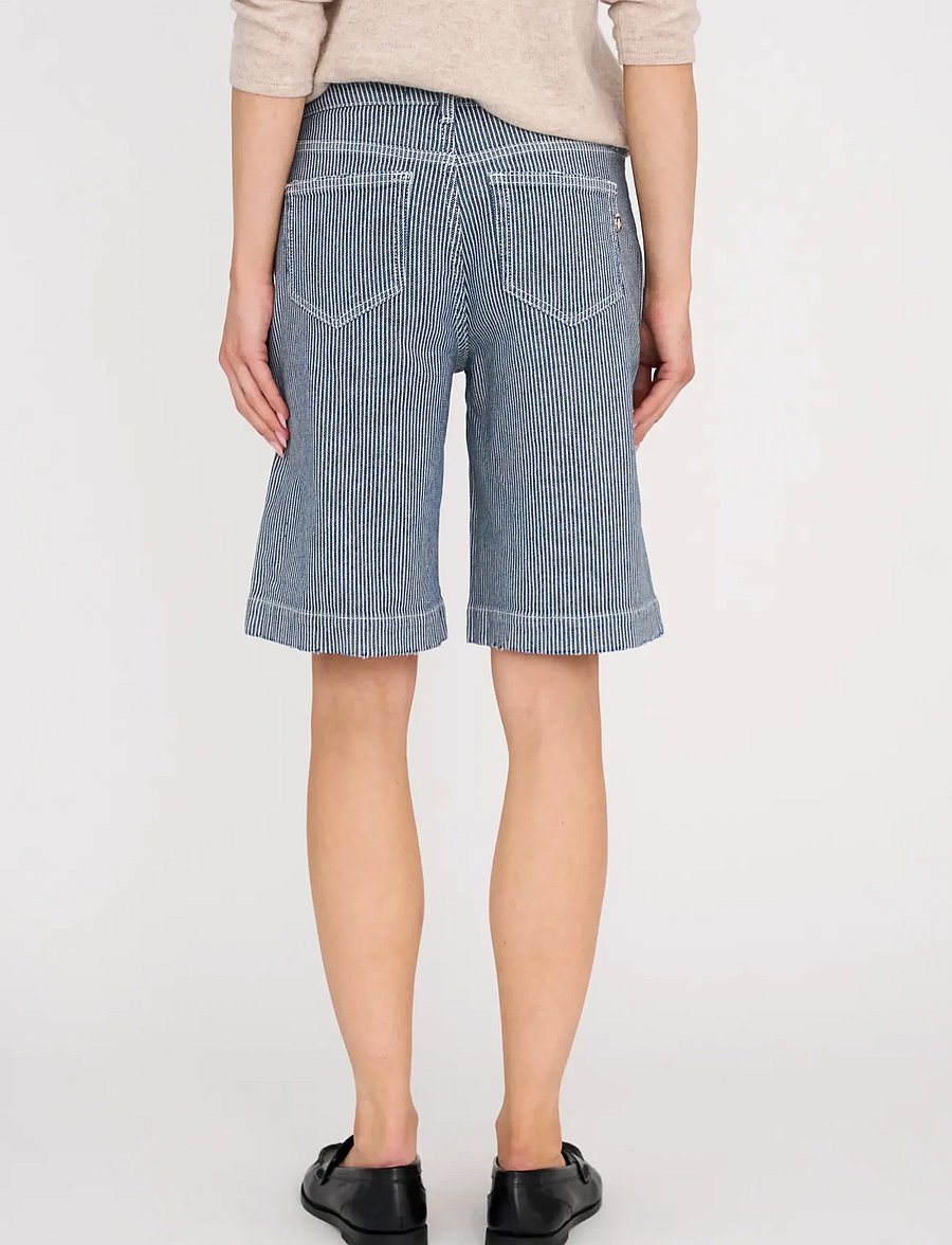 Pieszak - PD-Gilly French Shorts Blue Ocean S - jeansshorts - denim blue - 4