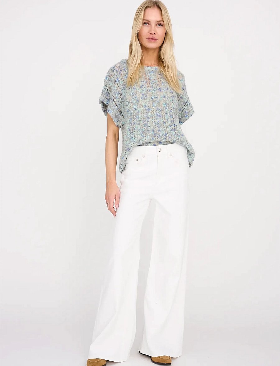 Pieszak - PD-Asta Jeans White - hosen mit weitem bein - white - 0