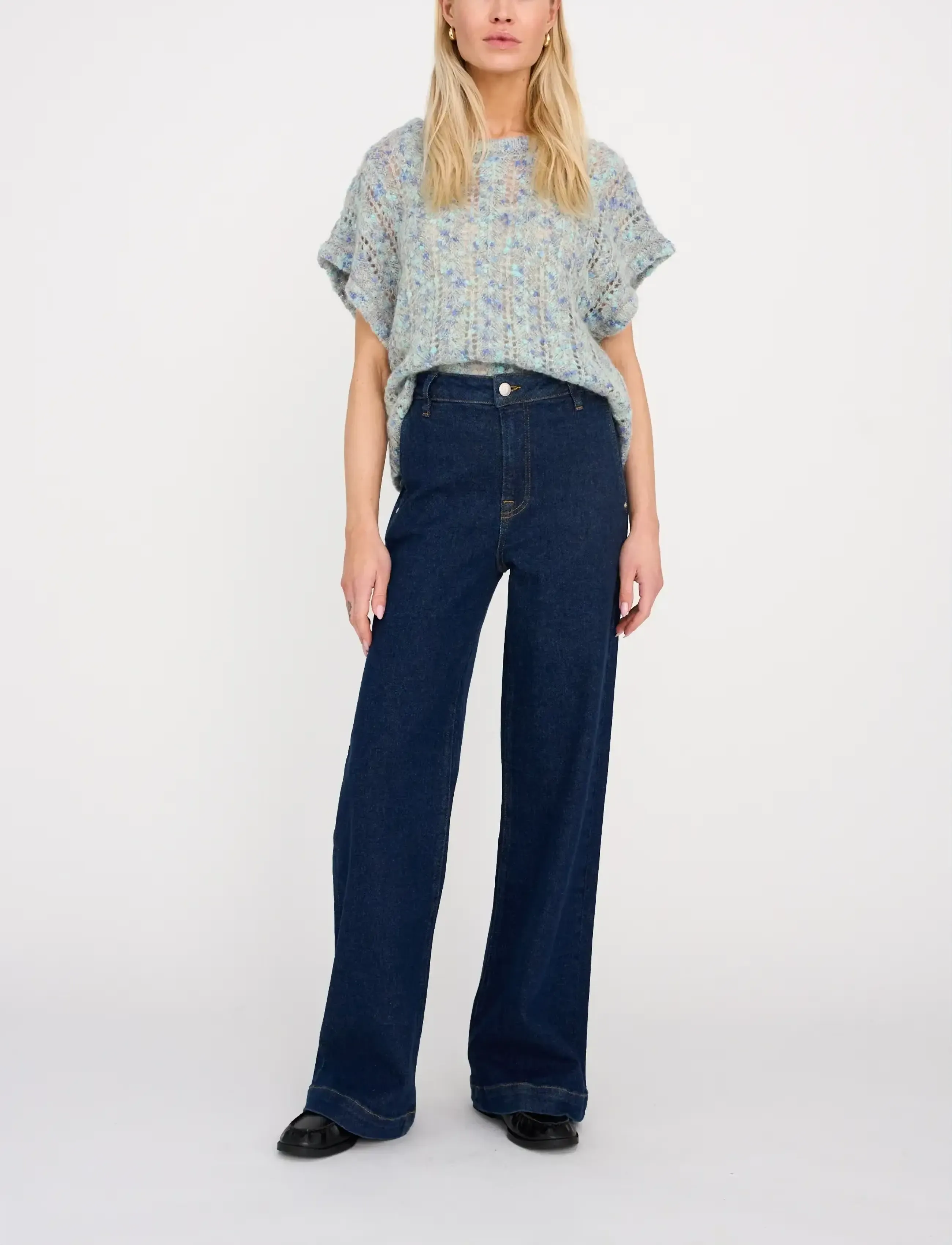 Pieszak Noos-Gilly French Jeans Wash Amazin, 30 x 32, Blue, Jeans > Vidde, Dame
