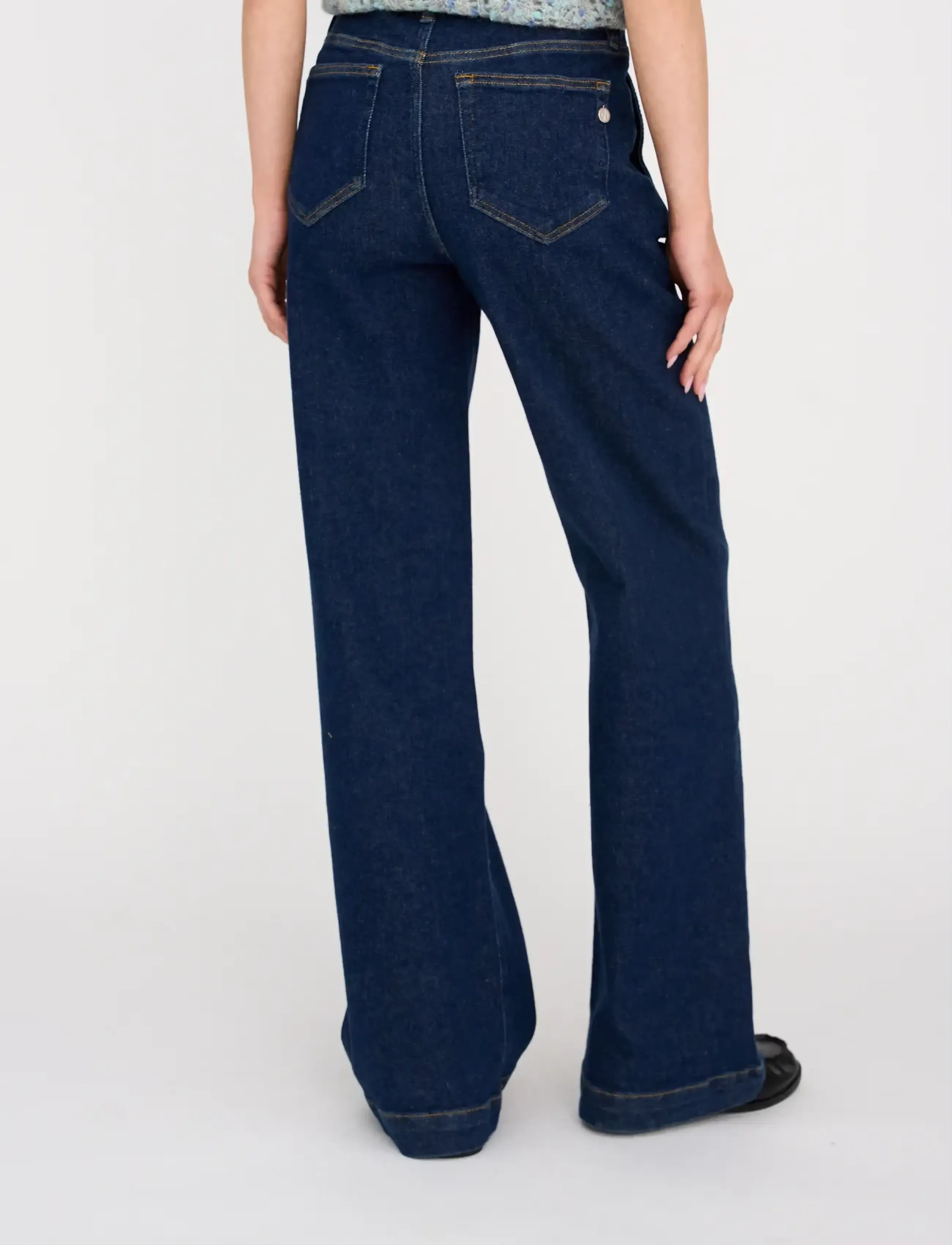 Pieszak - NOOS-Gilly French Jeans Wash Vienna - brede jeans - denim blue - 4