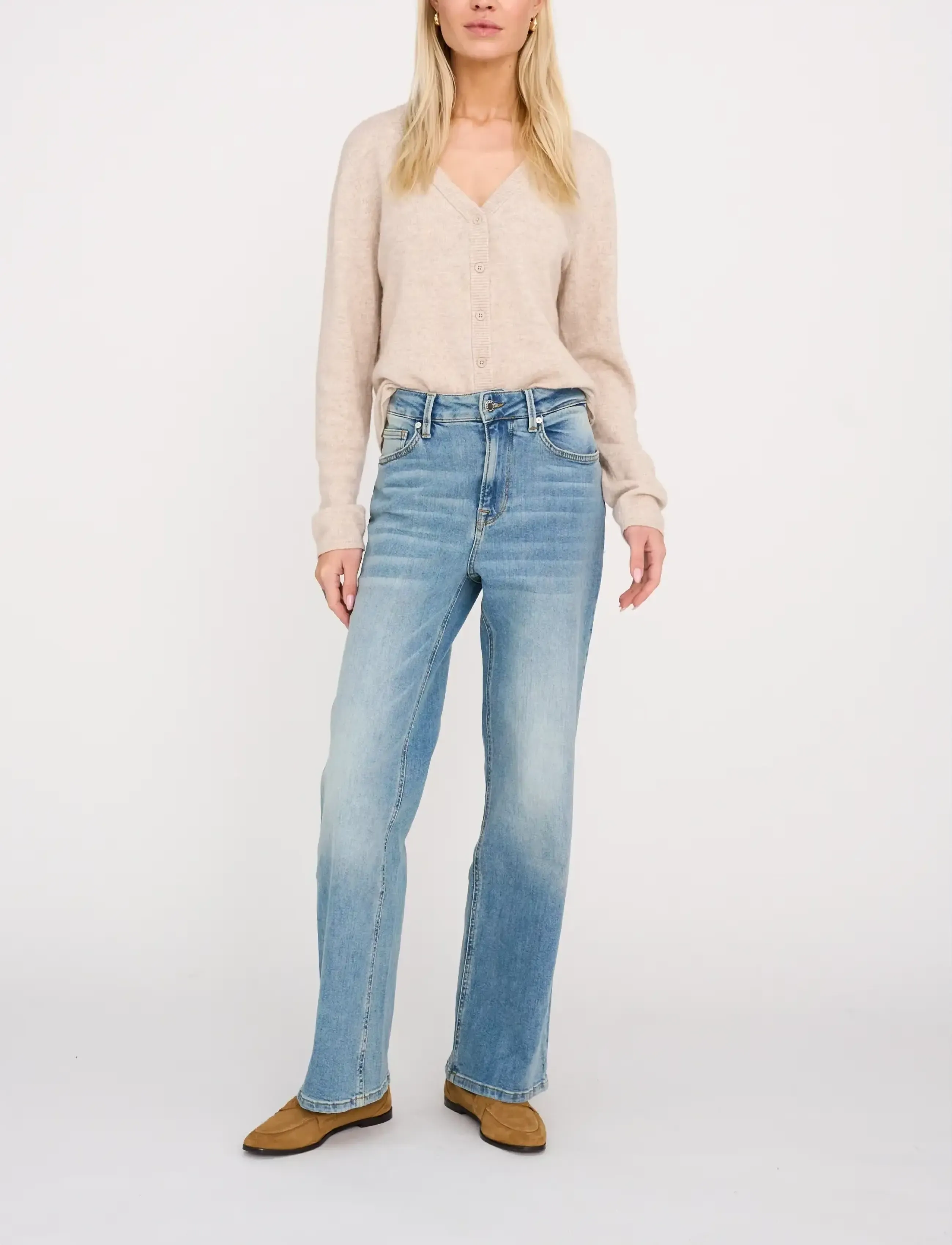 Pieszak PD-Birkin Jeans Wash Rivoli - Tøj - DENIM BLUE / blue